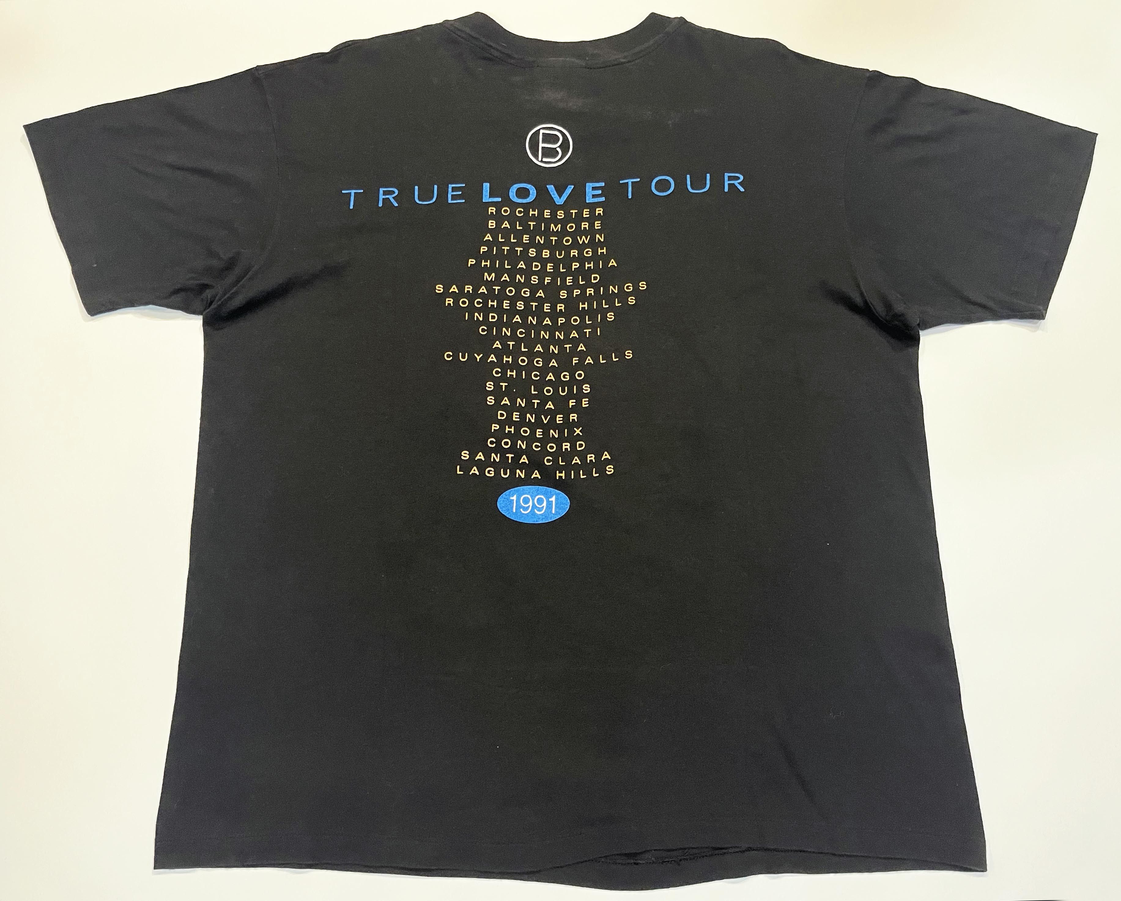 Hanes × Vintage Vintage 1991 Pat Benatar True Love Tour Rock Band T-Shirt Size US XL / EU 56 / 4 - 4 Thumbnail