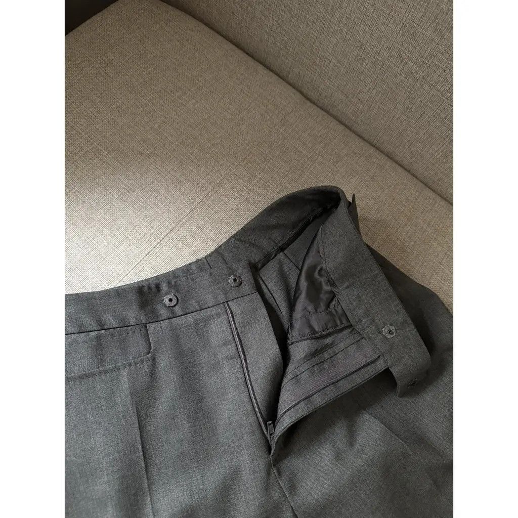 Dolce & Gabbana Dolce & Gabbana Grey Tailored Wool Blend Suit Set Size M / US 6-8 / IT 42-44 - 8 Thumbnail