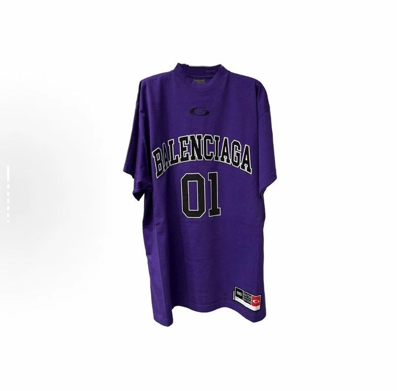 Balenciaga Balenciaga Basketball series letter printed round neck sho Size US M / EU 48-50 / 2 - 1 Thumbnail