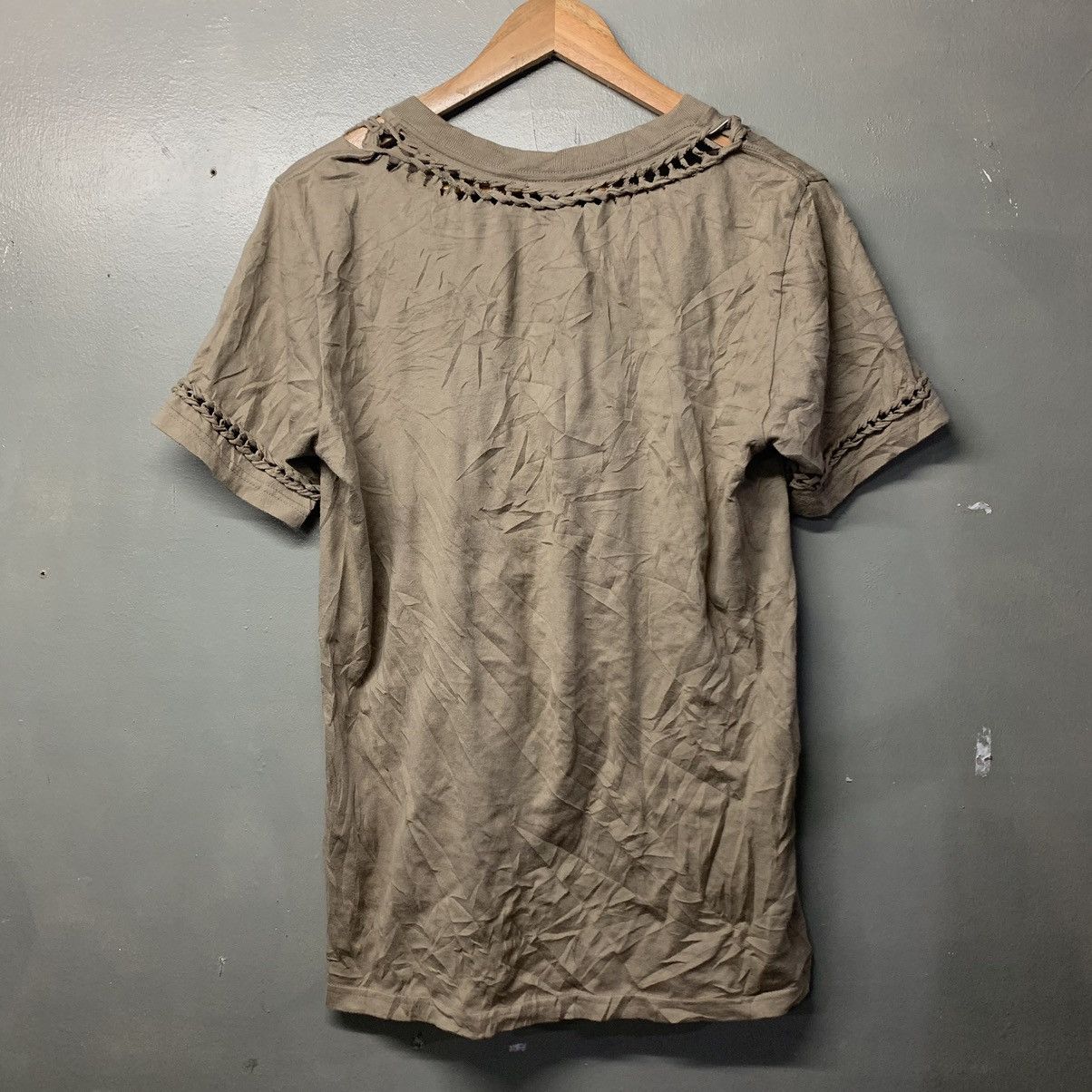 Number (N)ine Number (N)ine S/S 07 braided v neck shirt Size US L / EU 52-54 / 3 - 2 Thumbnail
