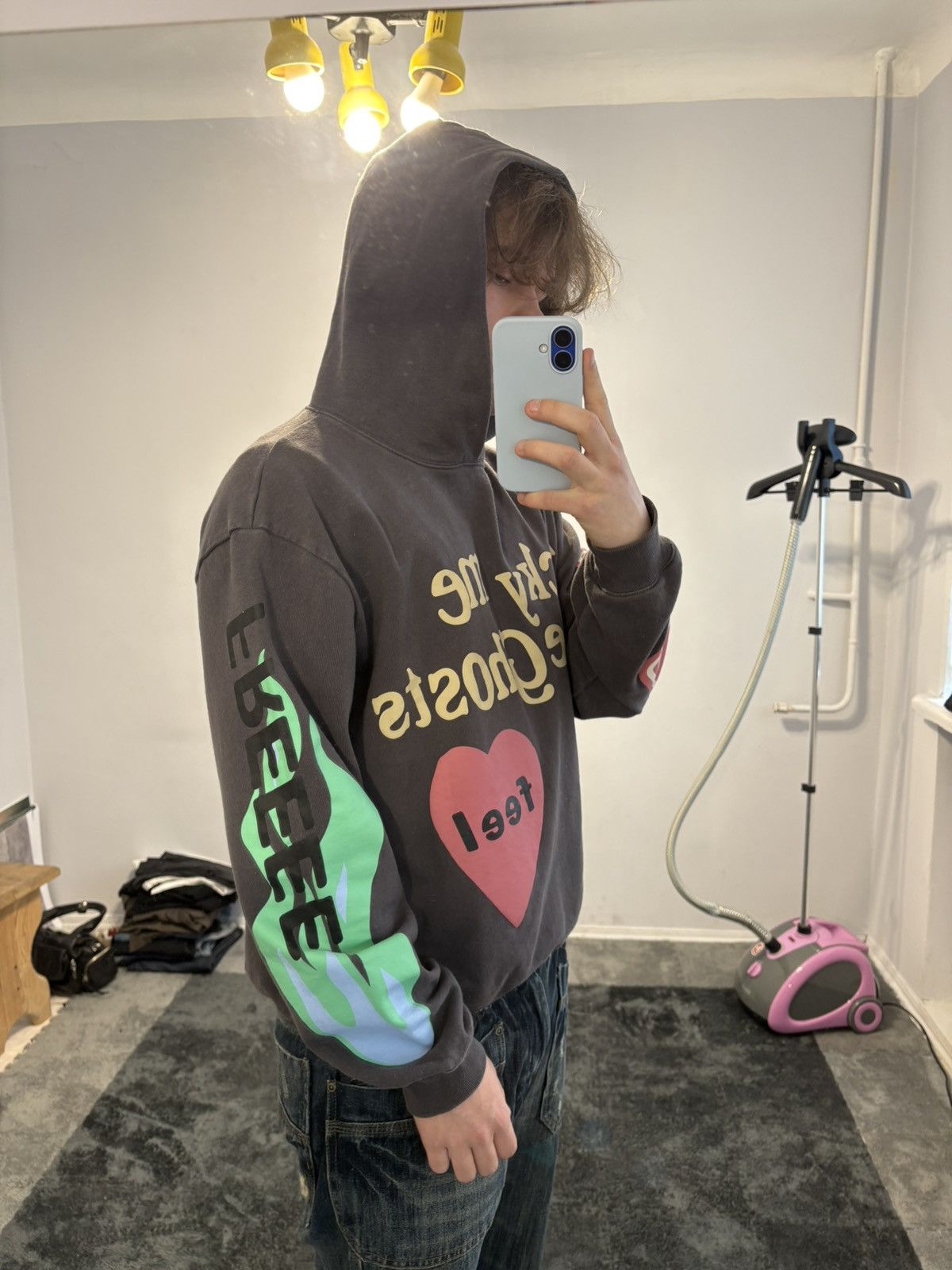 Japanese Brand Kanye Lucky Me I See Ghosts Hoodie Size US M / EU 48-50 / 2 - 8 Thumbnail
