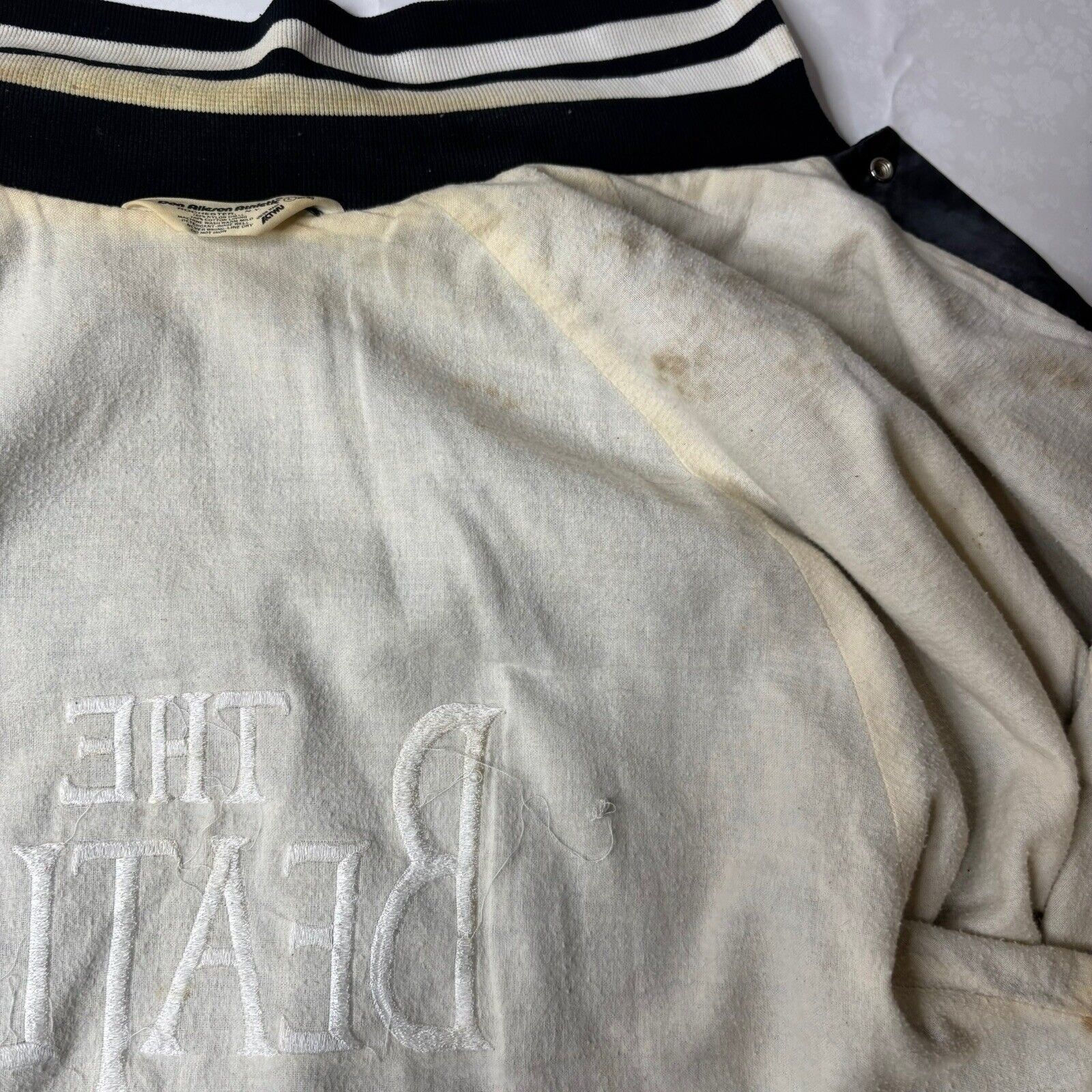 & Other Stories Don Alleson Athletic Jacket Vintage Large Beatles Size ONE SIZE - 13 Thumbnail