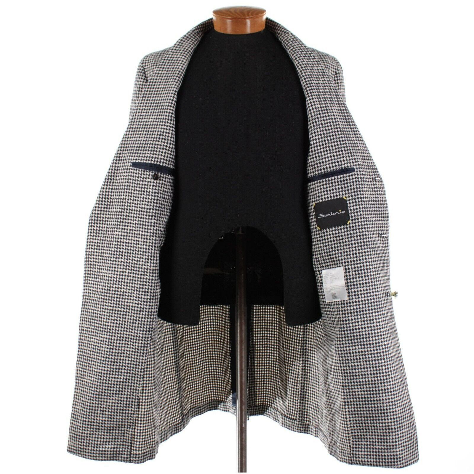 SARTORIO Sartorio Coat Size M US In Blue Cotton Blend Size US M / EU 48-50 / 2 - 6 Thumbnail