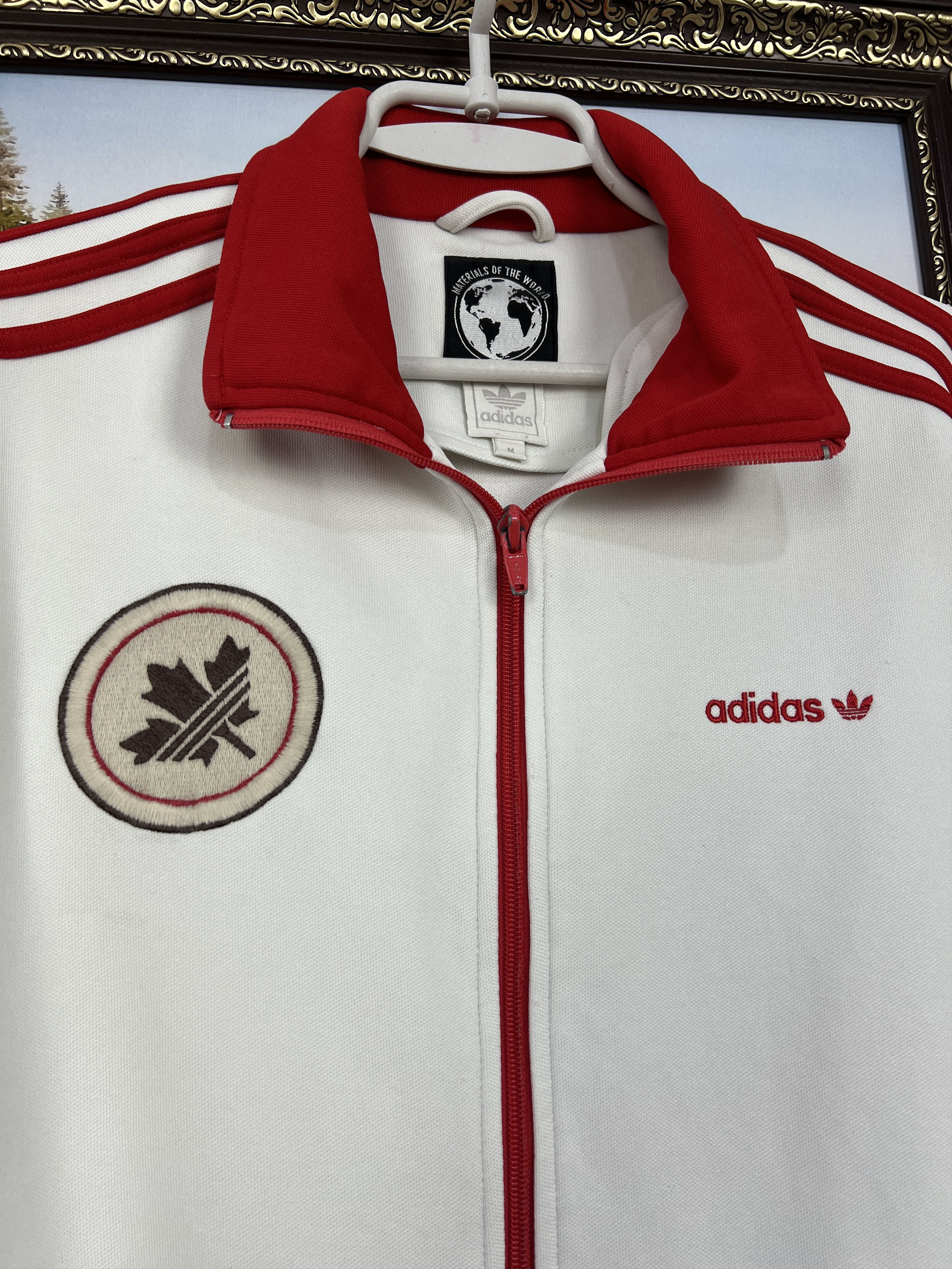 Adidas Vintage Adidas Originals Canada Olympics Jacket Track Top Size US M / EU 48-50 / 2 - 3 Thumbnail
