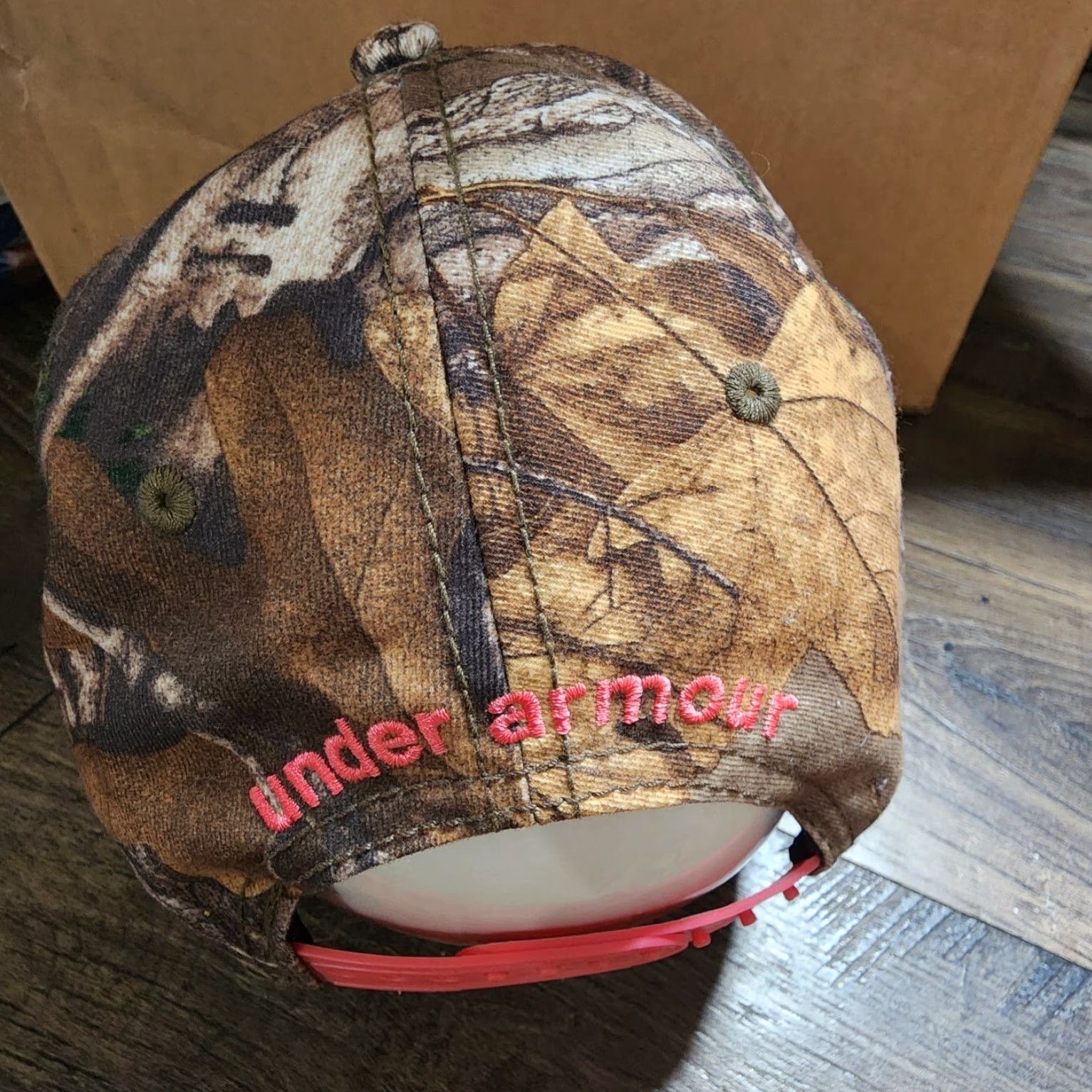 Under Armour Womens Under Armour SnapBack Baseball Cap Realtree Xtra Camouflage Camo Hat One Size Green Adjustable Size ONE SIZE - 3 Thumbnail