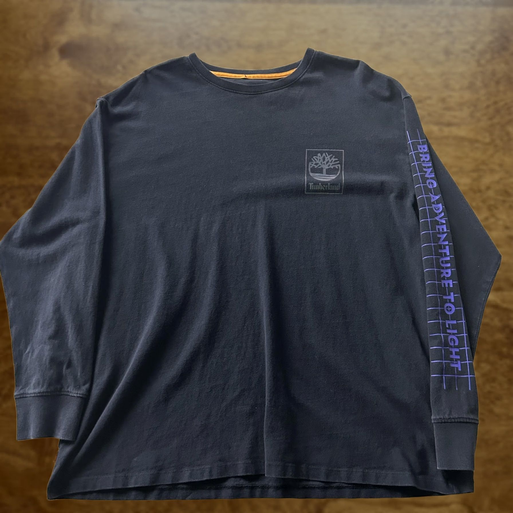 Timberland Timberland Shirt Mens 2XL Black Bring Adventure To Light Long Sleeve Tee Size US XXL / EU 58 / 5 - 1 Thumbnail