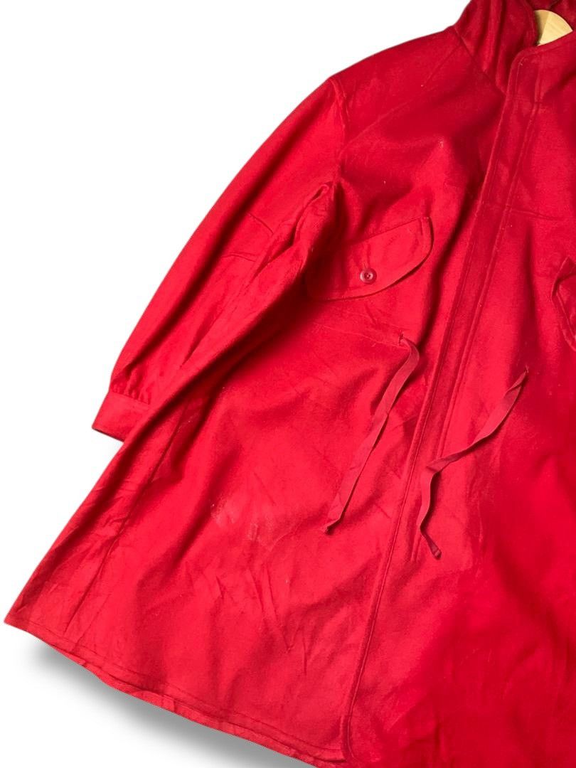 GU × Undercover Gu x Undercover Wool Hooded Long Jacket (145) Size US M / EU 48-50 / 2 - 3 Thumbnail