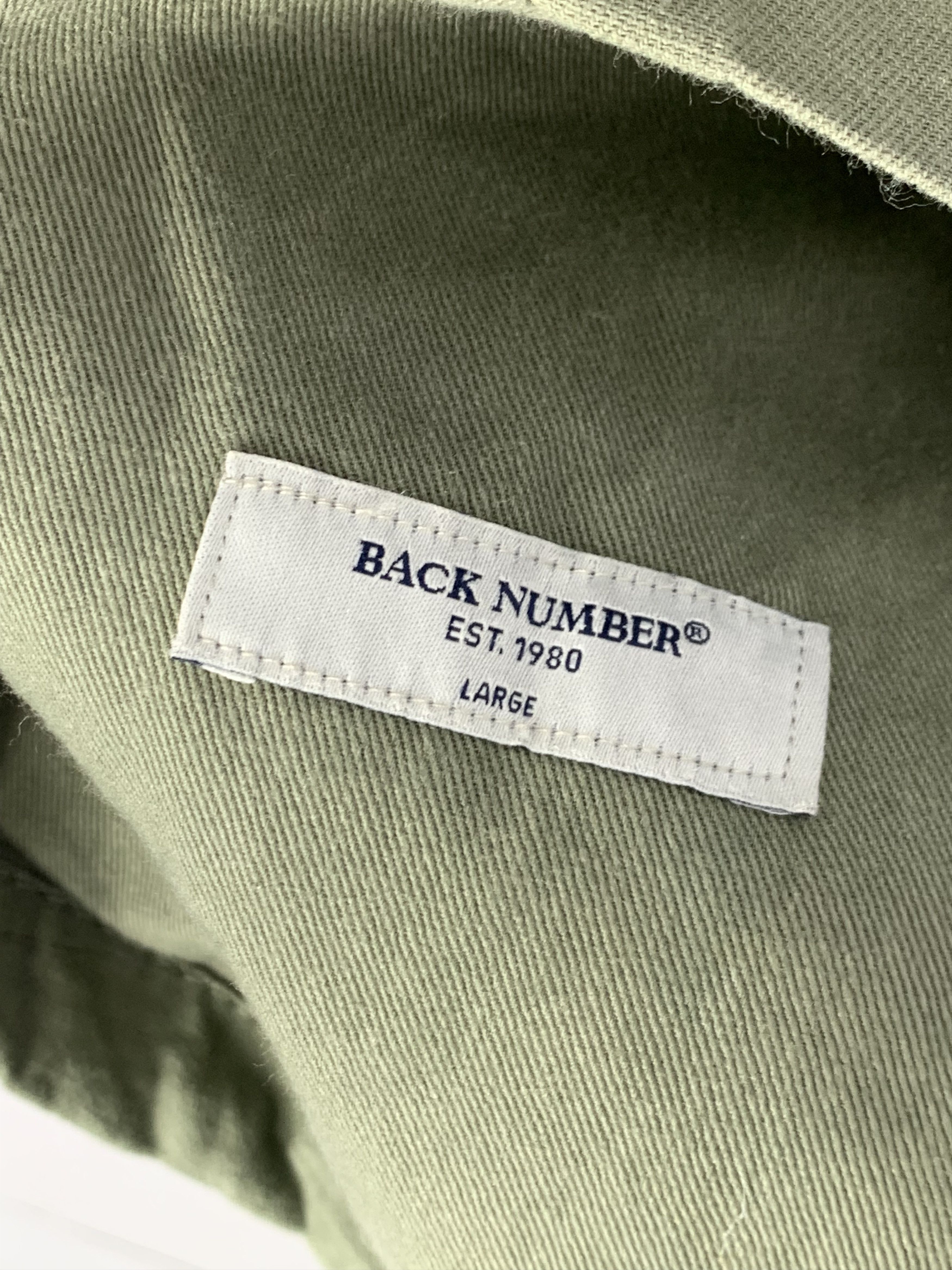 Japanese Brand Vintage Japanese Brand Back Number Military Jacket J1626 Size US L / EU 52-54 / 3 - 5 Thumbnail