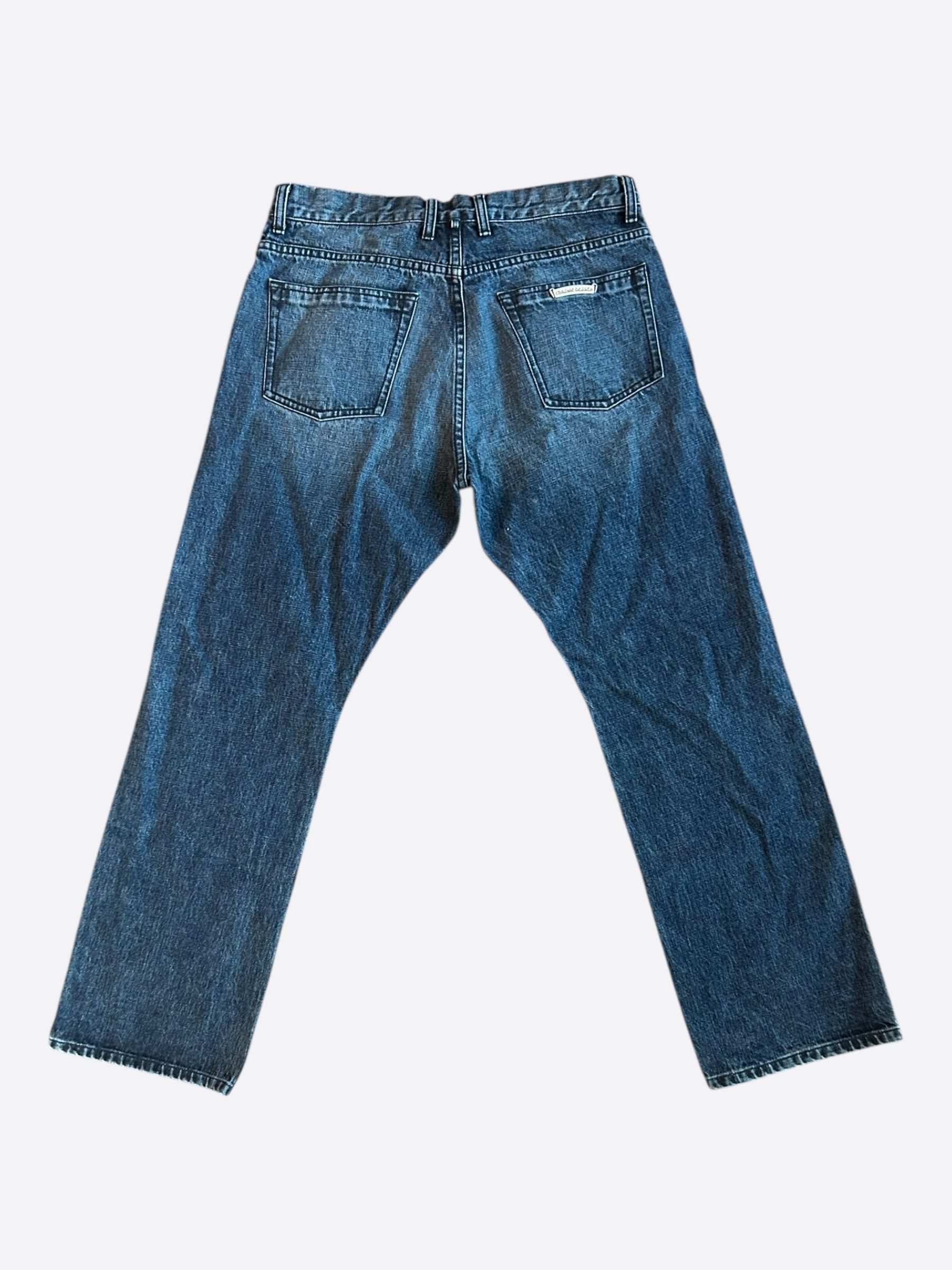 Chrome Hearts Chrome Hearts Blue Jeans Size US 38 / EU 54 - 2 Thumbnail