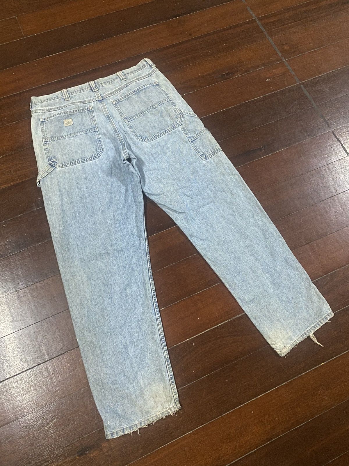 Japanese Brand VINTAGE DENIM CARPENTER DETROIT CHORE JEANS LEE DUNGAREES Size US 39 - 8 Thumbnail