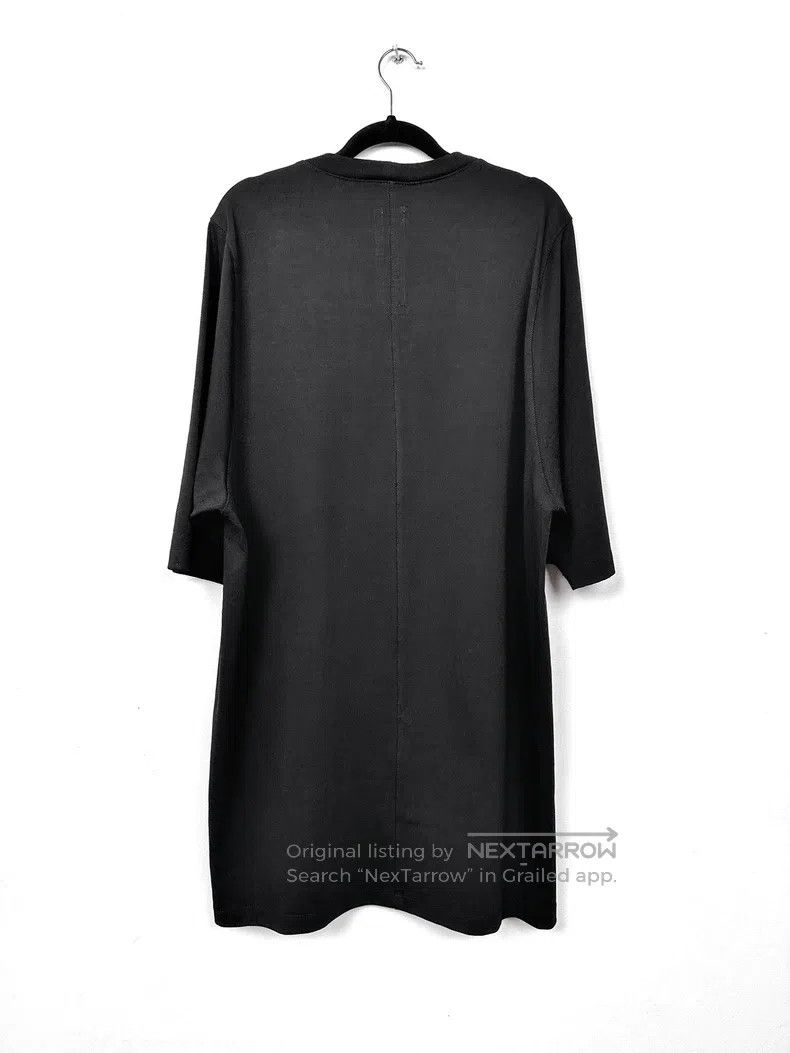 Rick Owens Rick Owens 2015 SS Long Black Crew Neck short sleeves Size US L / EU 52-54 / 3 - 4 Thumbnail