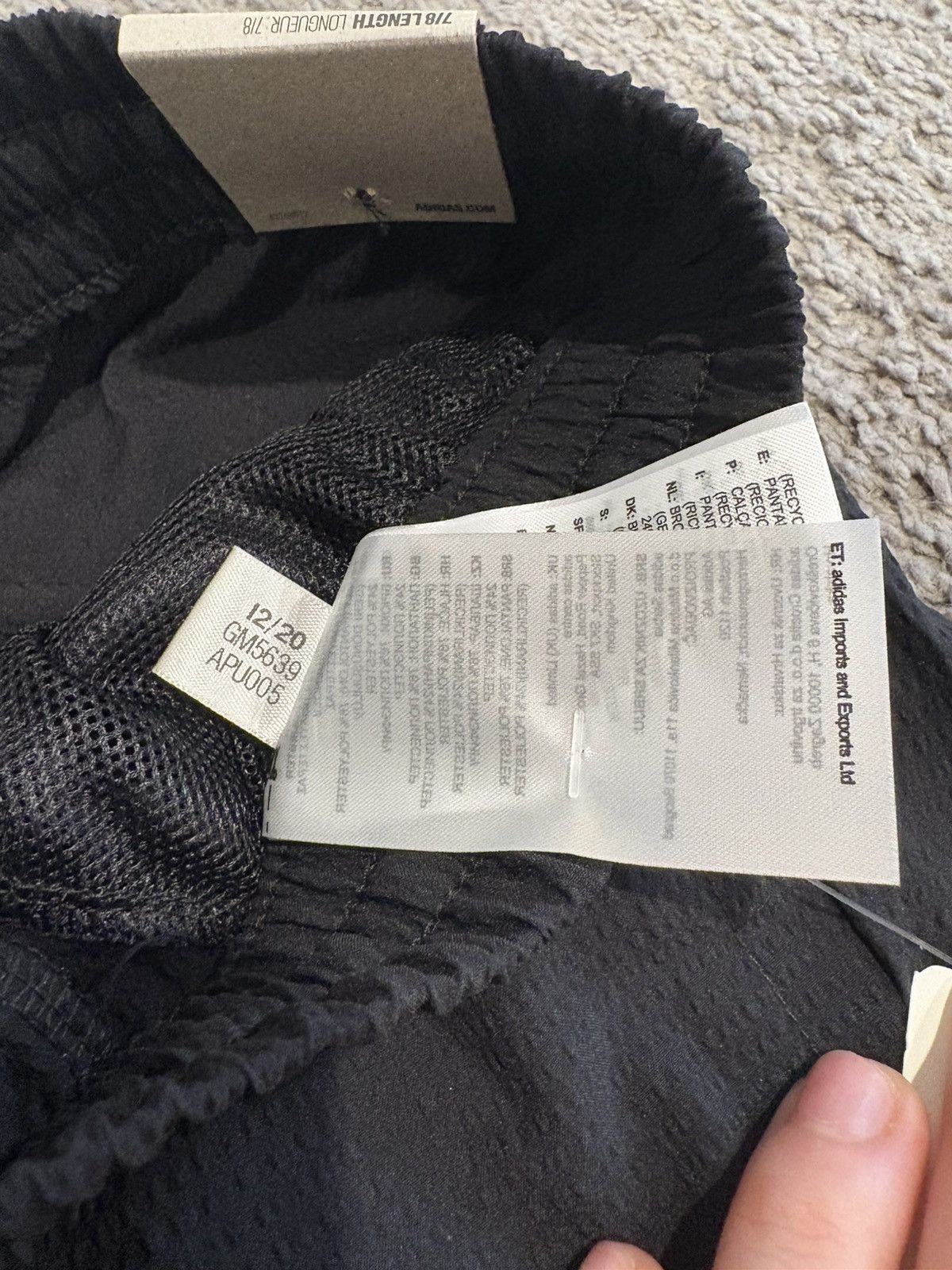 Adidas Adidas black jogger sweatpants with elastic waistband Size 28" / US 6 / IT 42 - 6 Thumbnail