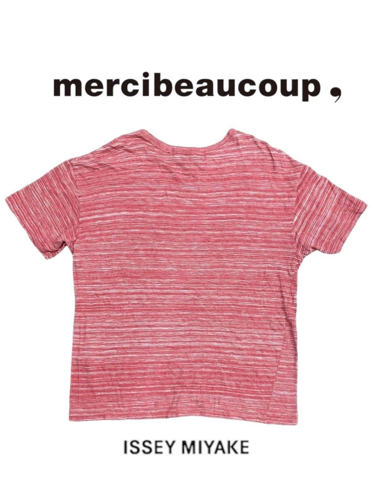Issey Miyake Mercibeaucoup, Animal illusion Art Spellout Tee Size US L / EU 52-54 / 3 - 4 Thumbnail