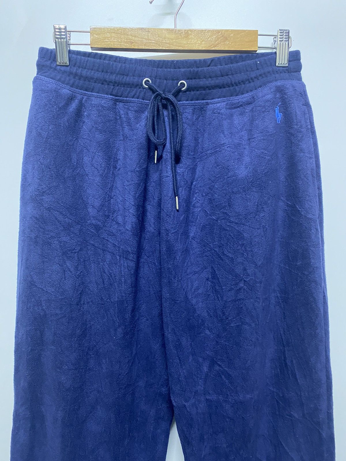 Polo Ralph Lauren × Ralph Lauren Vintage Polo Ralph Lauren Jogger Sweatpants Fleece Navy Blue Size US 30 / EU 46 - 3 Thumbnail