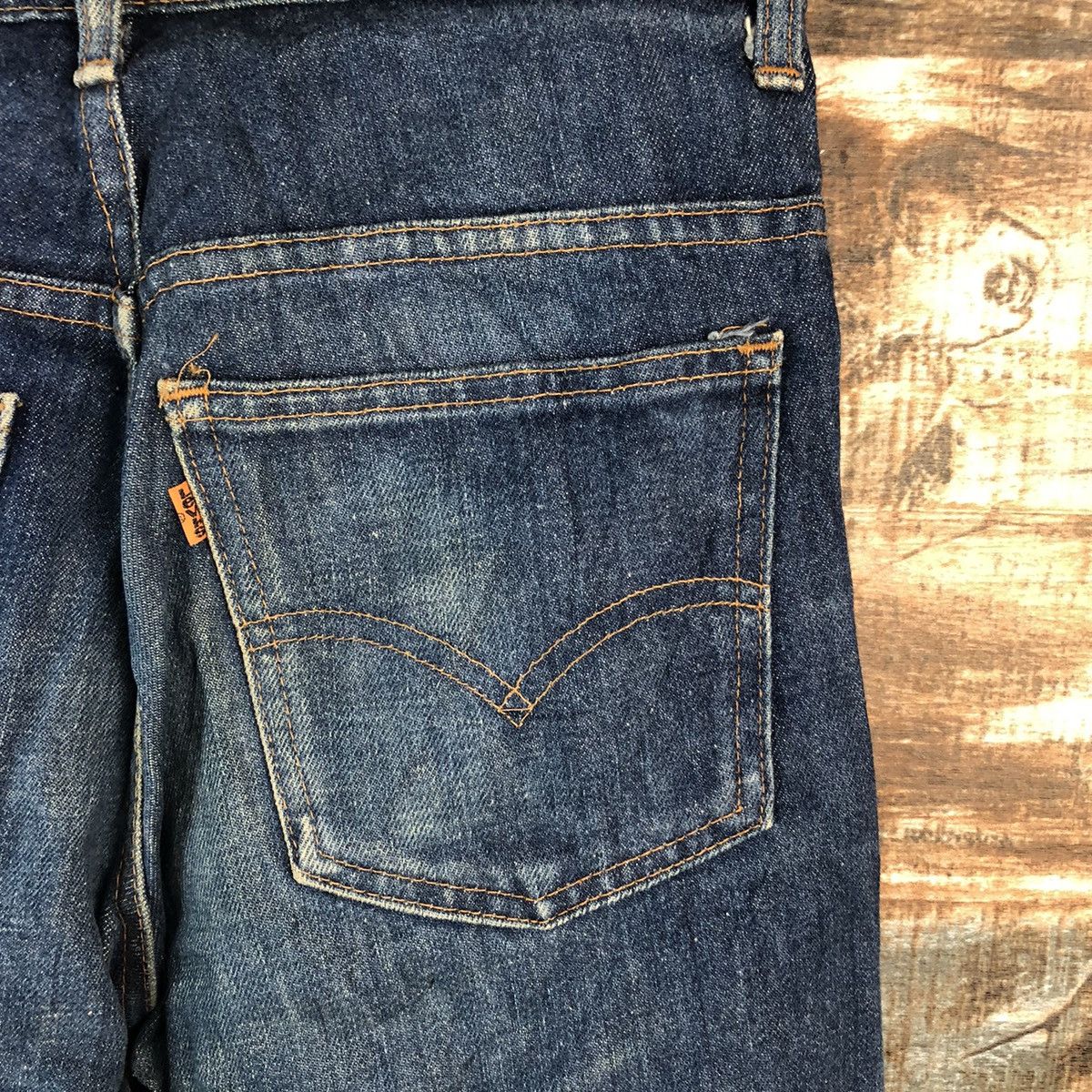 Levi's Levis vintage orange tab Blue jean Denim Pants #A2132 Size US 28 / EU 44 - 17 Thumbnail