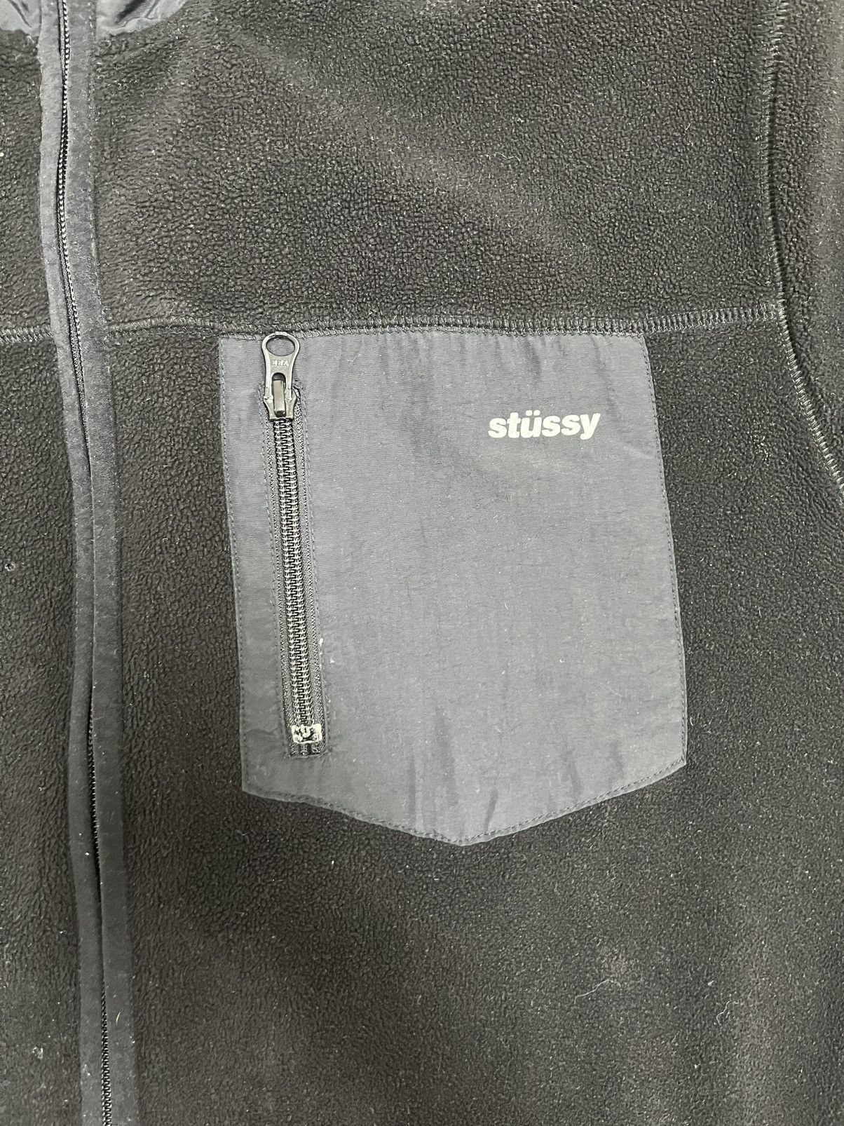 Stussy Stussy fleece Zip up Jacket Size US XL / EU 56 / 4 - 3 Thumbnail