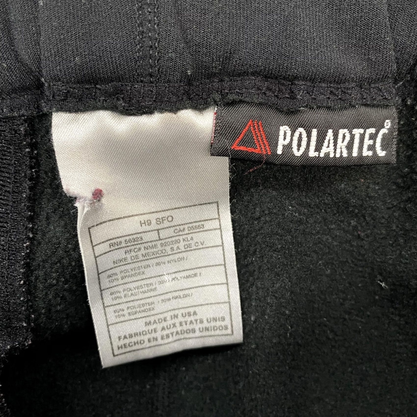 Nike VINTAGE Nike ACG Thermal Layer 2 Pants Mens M Black Polartec Fleece Base Layer Pants Size US 31 - 5 Thumbnail