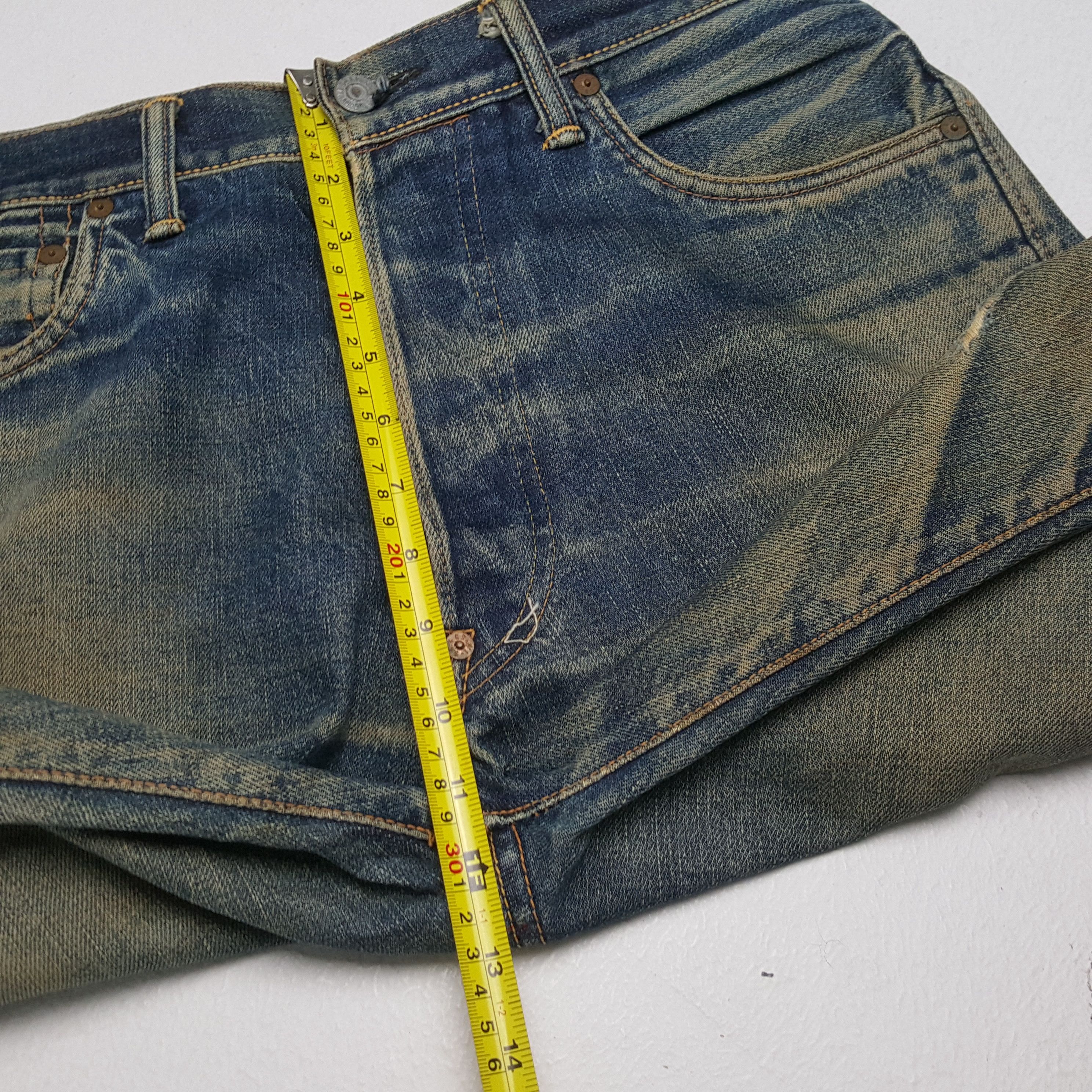 Japanese Brand × Vintage EVIS Japanese Brand Custom Daicock Short Jeans Size US 31 - 6 Thumbnail