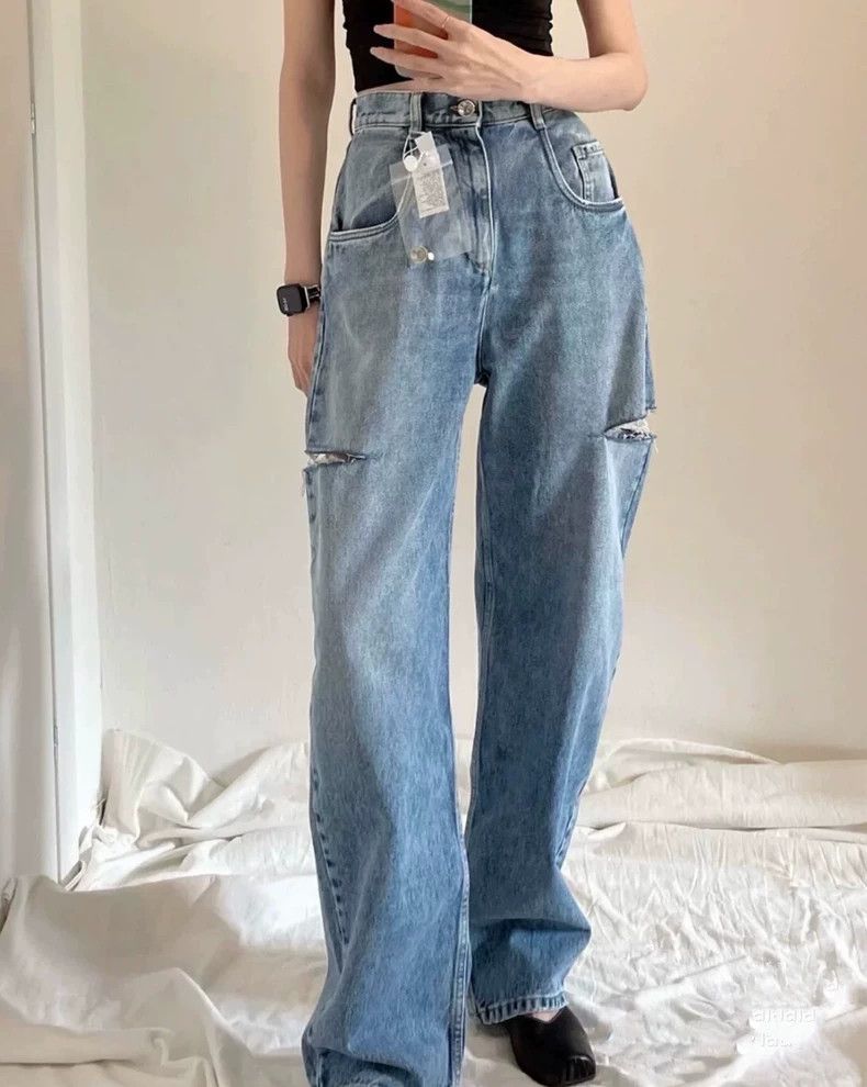 Maison Margiela Maison Margiela Cut the pants with a knife Size 25" / US 0 / IT 36 - 1 Thumbnail