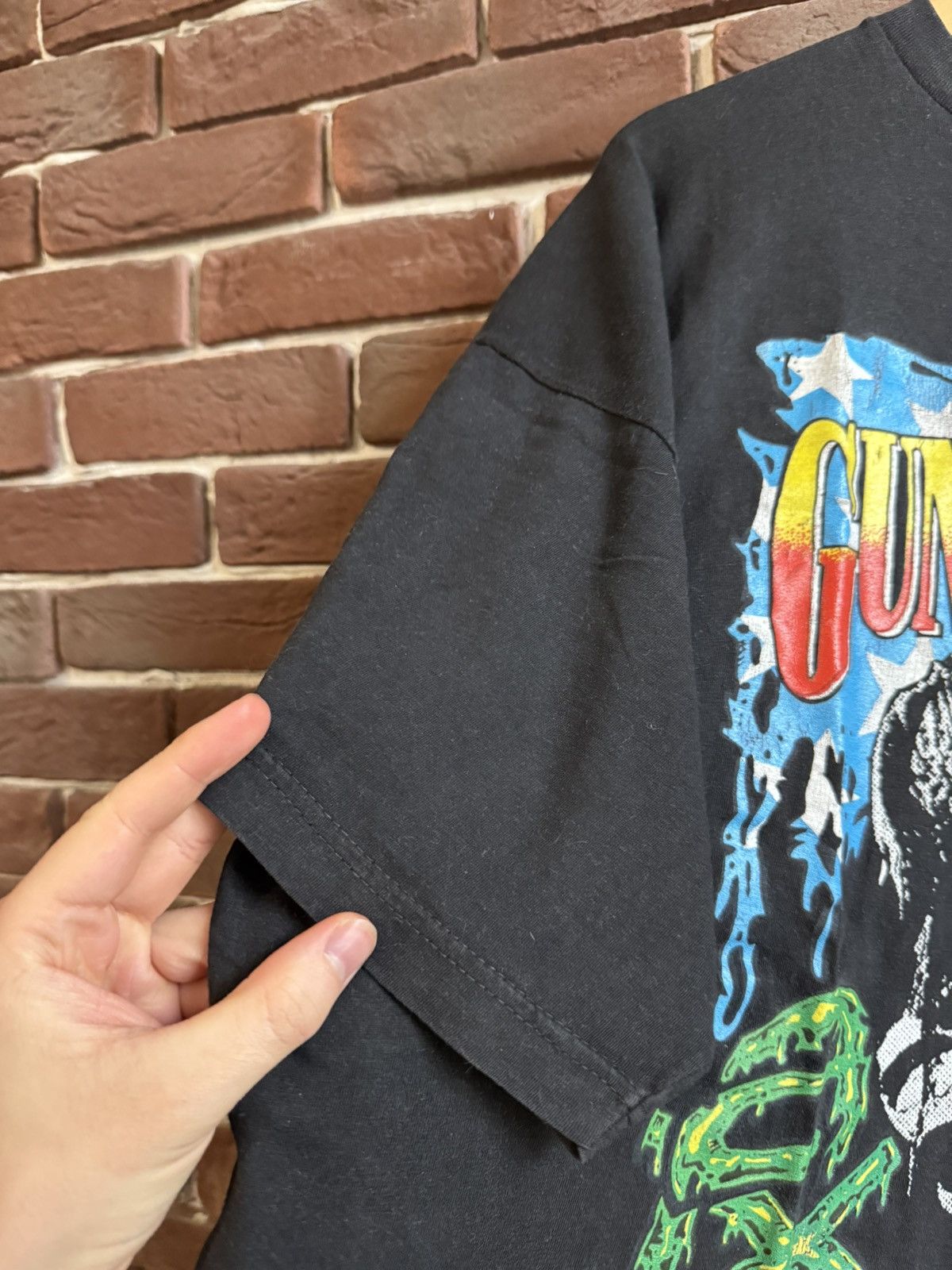 Band Tees Vintage 90s Guns N Roses Axl Rose Rock Band Shirt Black Size US XL / EU 56 / 4 - 4 Thumbnail