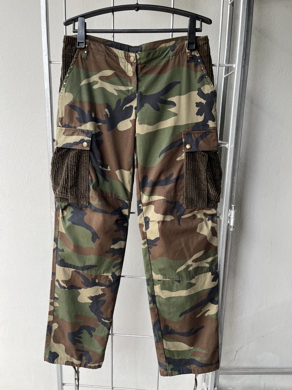 Fendi Fendi Y2K military army low rise pants Size 30" / US 8 / IT 44 - 1 Thumbnail