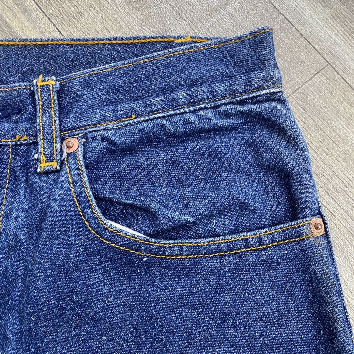 Levi's Vintage Clothing 🇺🇸1990s Vintage Levis 501 31x34 Straight Leg Faded Jeans Size US 29 - 8 Thumbnail