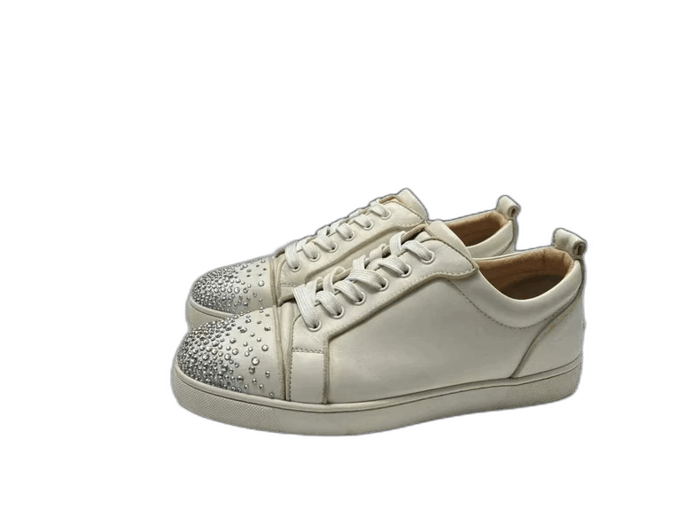 Common Projects white lowtop sneakers with embellishments Size US 9.5 / EU 42-43 - 1 Thumbnail