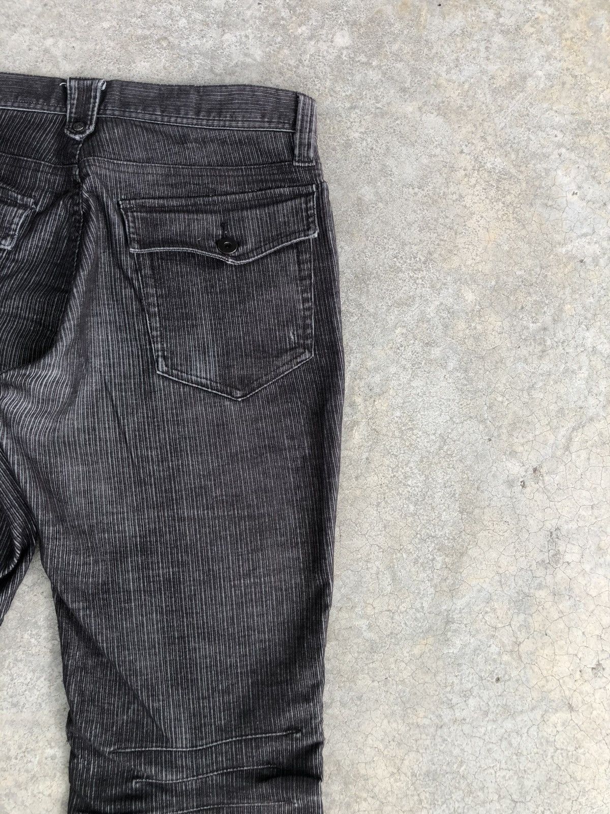 If Six Was Nine Japanese Male Flared Jeans Distressed Corduroy Size US 31 - 10 Thumbnail
