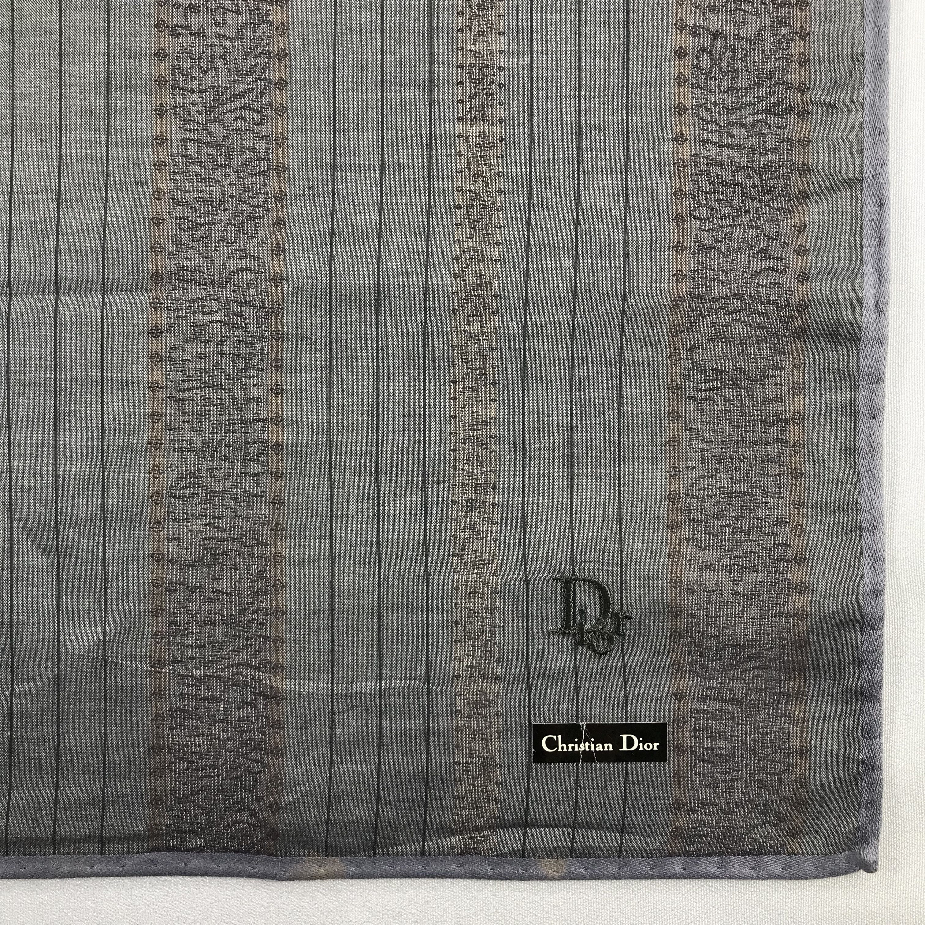 Christian Dior Monsieur CHRistian Dior Handkerchief / Bandana / Neckerchief C649 Size ONE SIZE - 5 Thumbnail