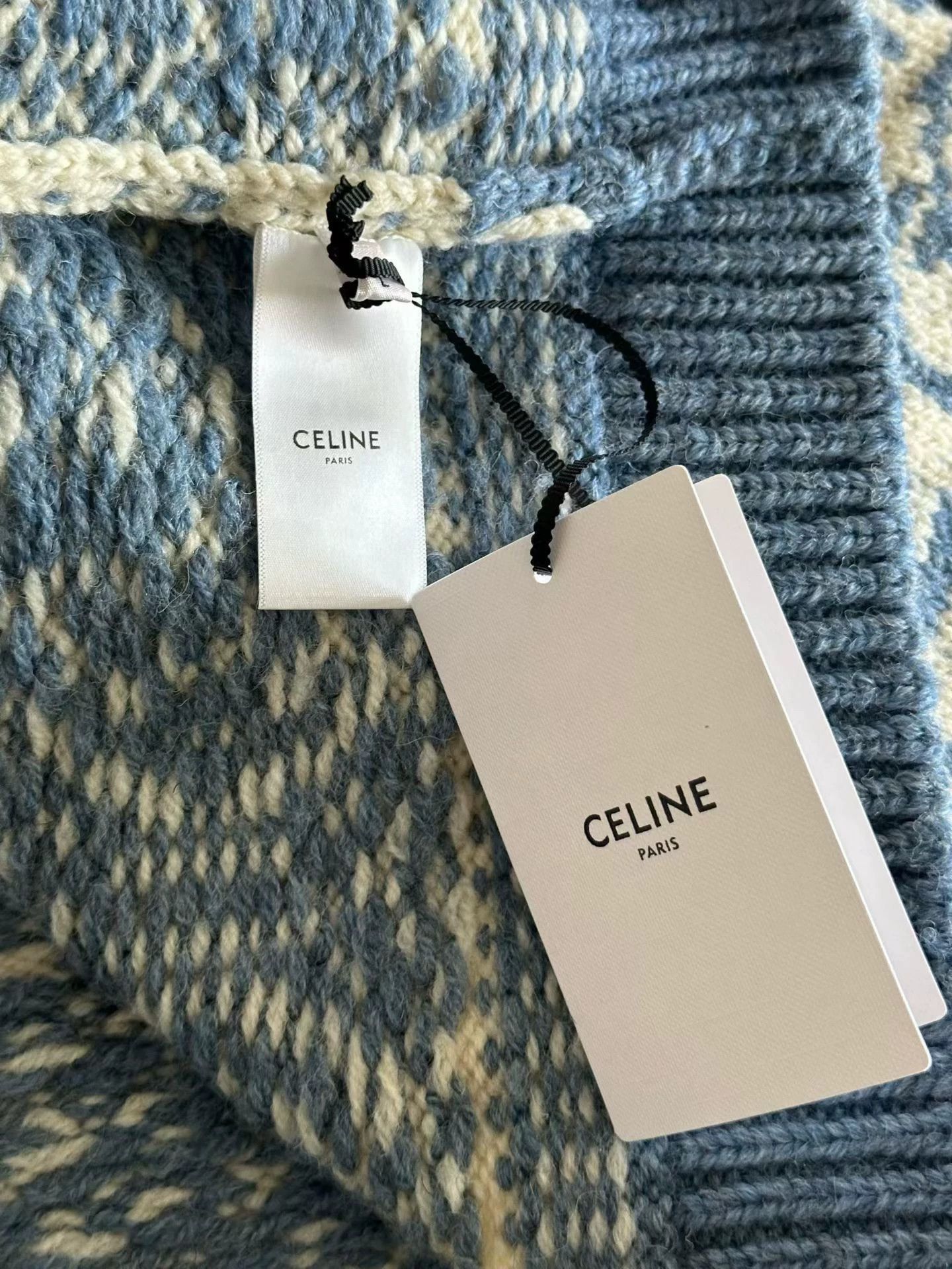 Celine Celine Triomphe Knit Sweater L New Size L / US 10 / IT 46 - 4 Thumbnail