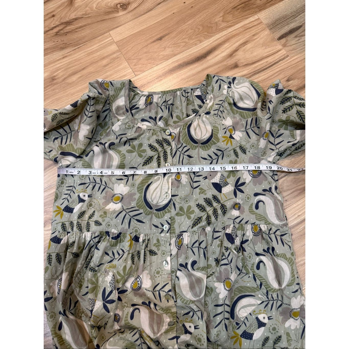 Guru Gudrun Sjoden set Sånglärka green blouse and pants Lagenlook Size S / US 4 / IT 40 - 10 Thumbnail
