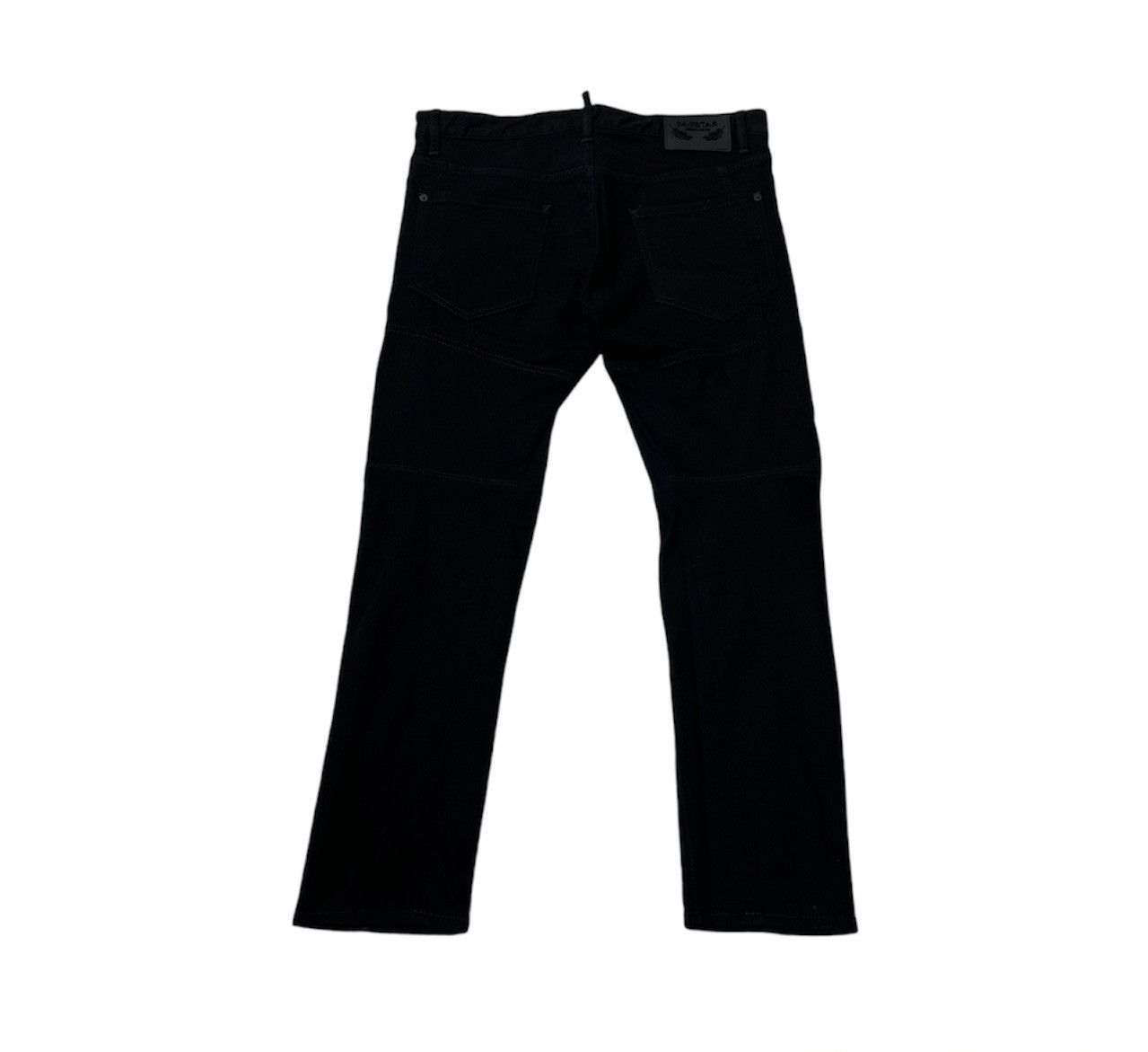 Designer × Dsquared2 Dsquared2 24-7 star Tidy biker jean denim pants full black Size US 34 / EU 50 - 2 Thumbnail