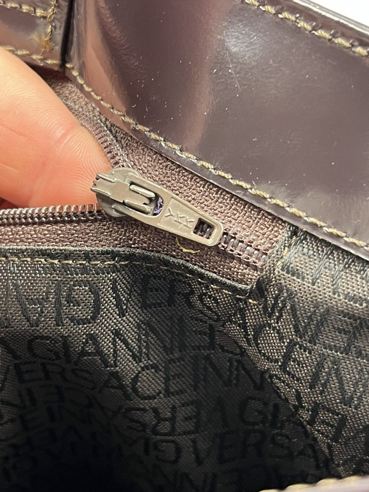 Versace Vintage Gianni Versace Couture Medusa Shoulder Hand Bag Y2K Size ONE SIZE - 6 Thumbnail