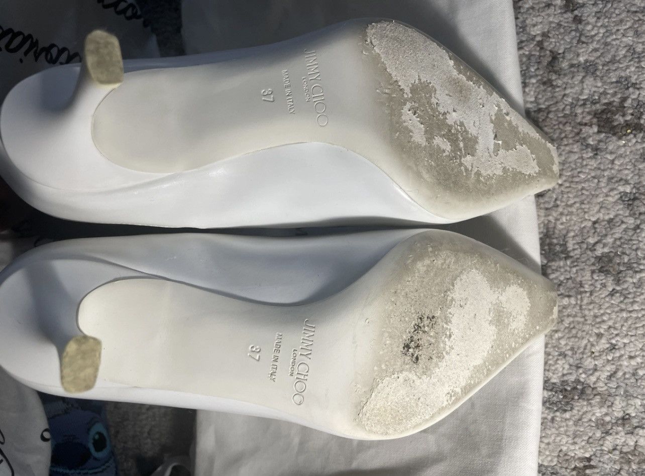 Jimmy Choo × Marine Serre Jimmy Choo x Marine Serre Ankle Boots Size US 7 / IT 37 - 9 Thumbnail