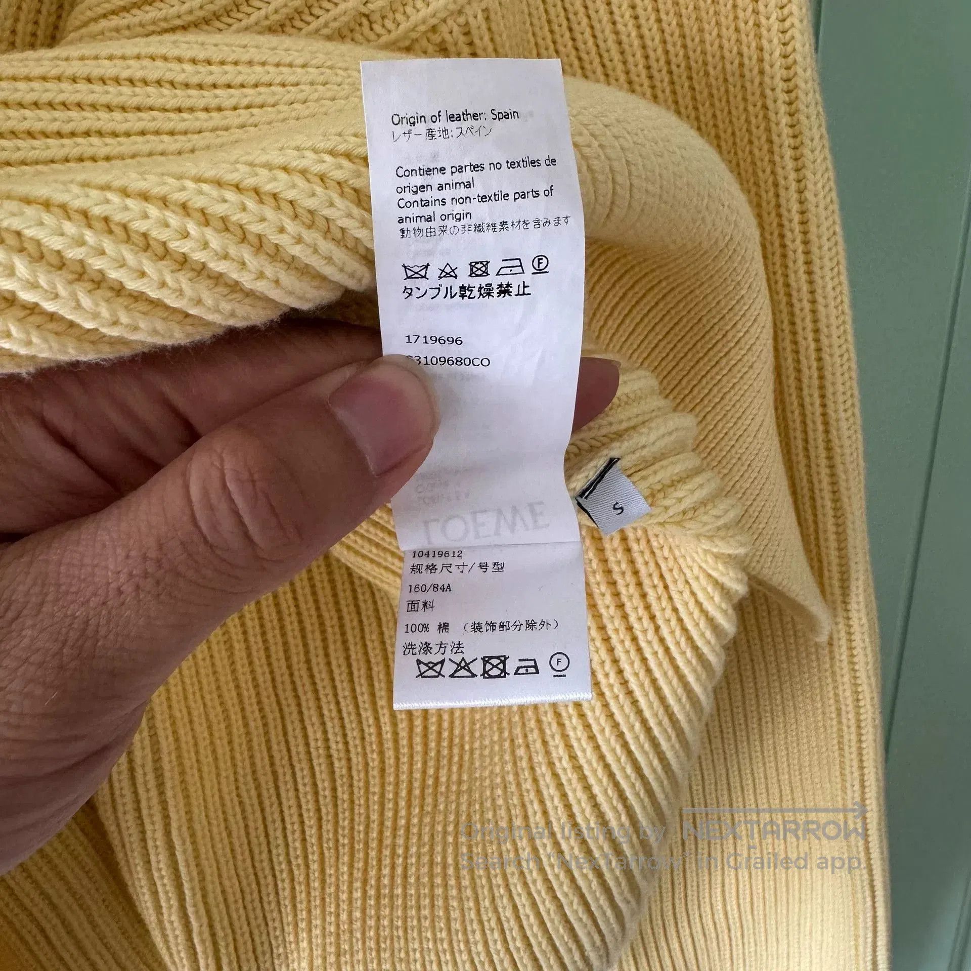 Loewe Loewe Yellow Knitwear S Size. Size S / US 4 / IT 40 - 5 Thumbnail
