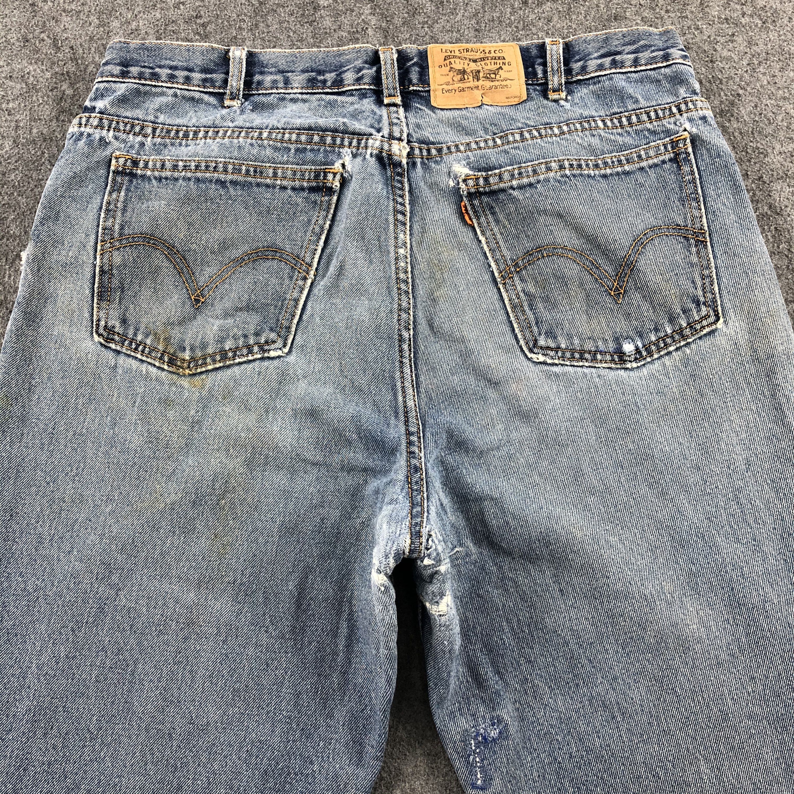 Levi's × Vintage 90s Vintage Blue Wash Levis Jeans-JM1861 Size US 35 - 5 Thumbnail