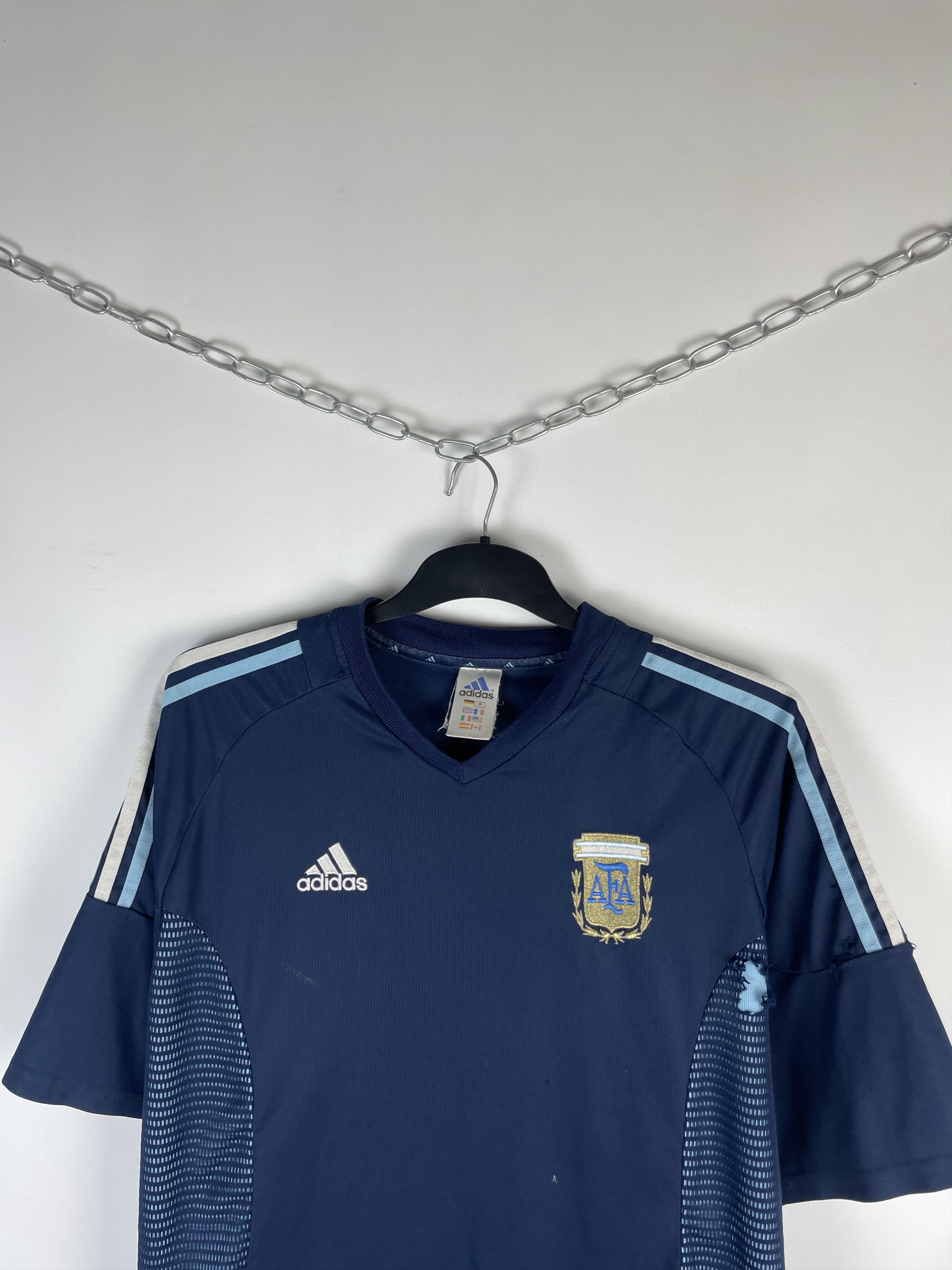 Adidas Vintage adidas Argentina away jersey Size US L / EU 52-54 / 3 - 3 Thumbnail