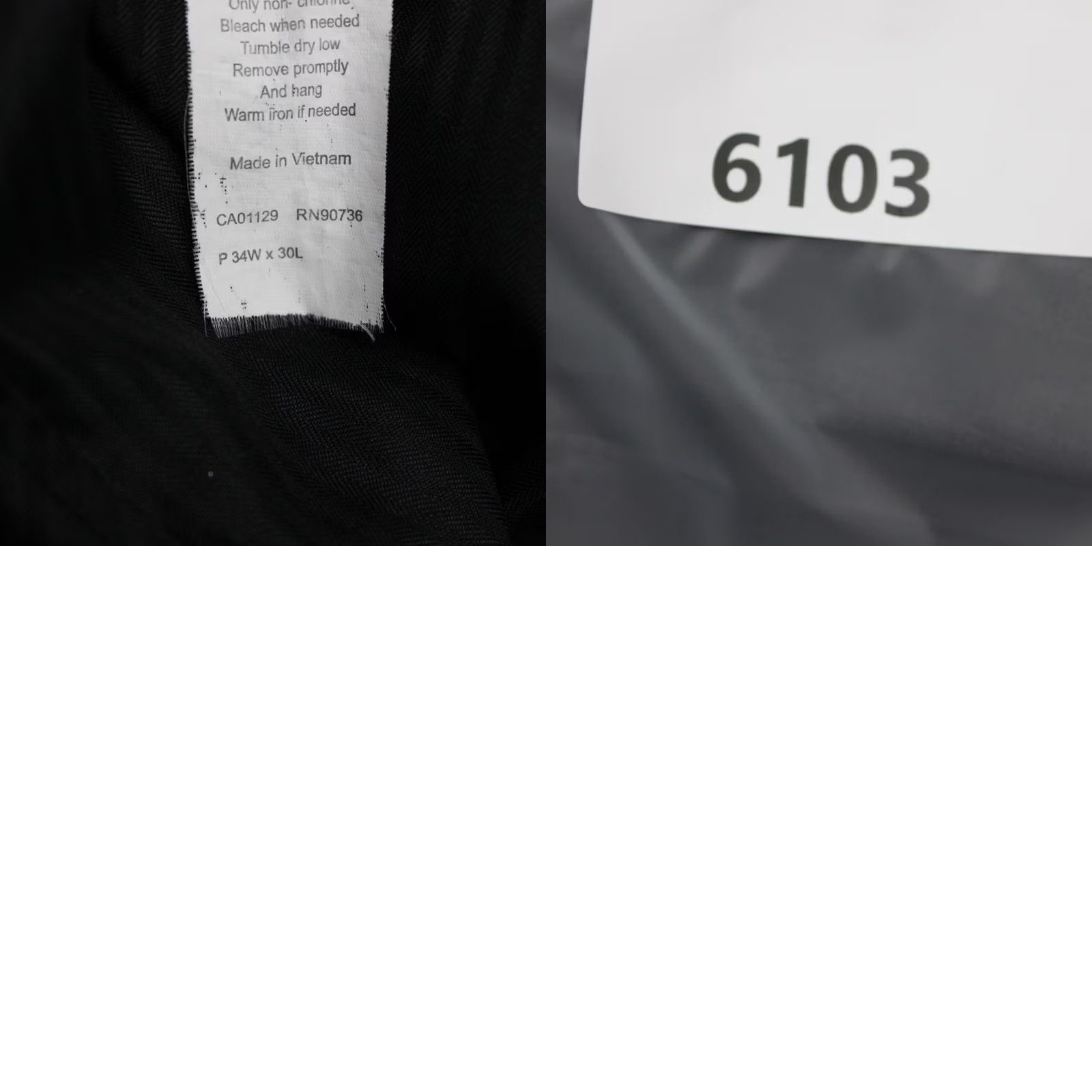Ralph Lauren LAUREN Ralph Lauren Pants Mens 34x30 Gray Flat Front Polyester/Rayon Straight Dress Pants Mens Regular Utility/Workwear Size US 34 / EU 50 - 9 Thumbnail