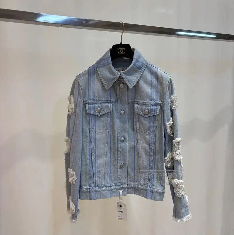 Chanel Multicolored Women's Jacket Size S .