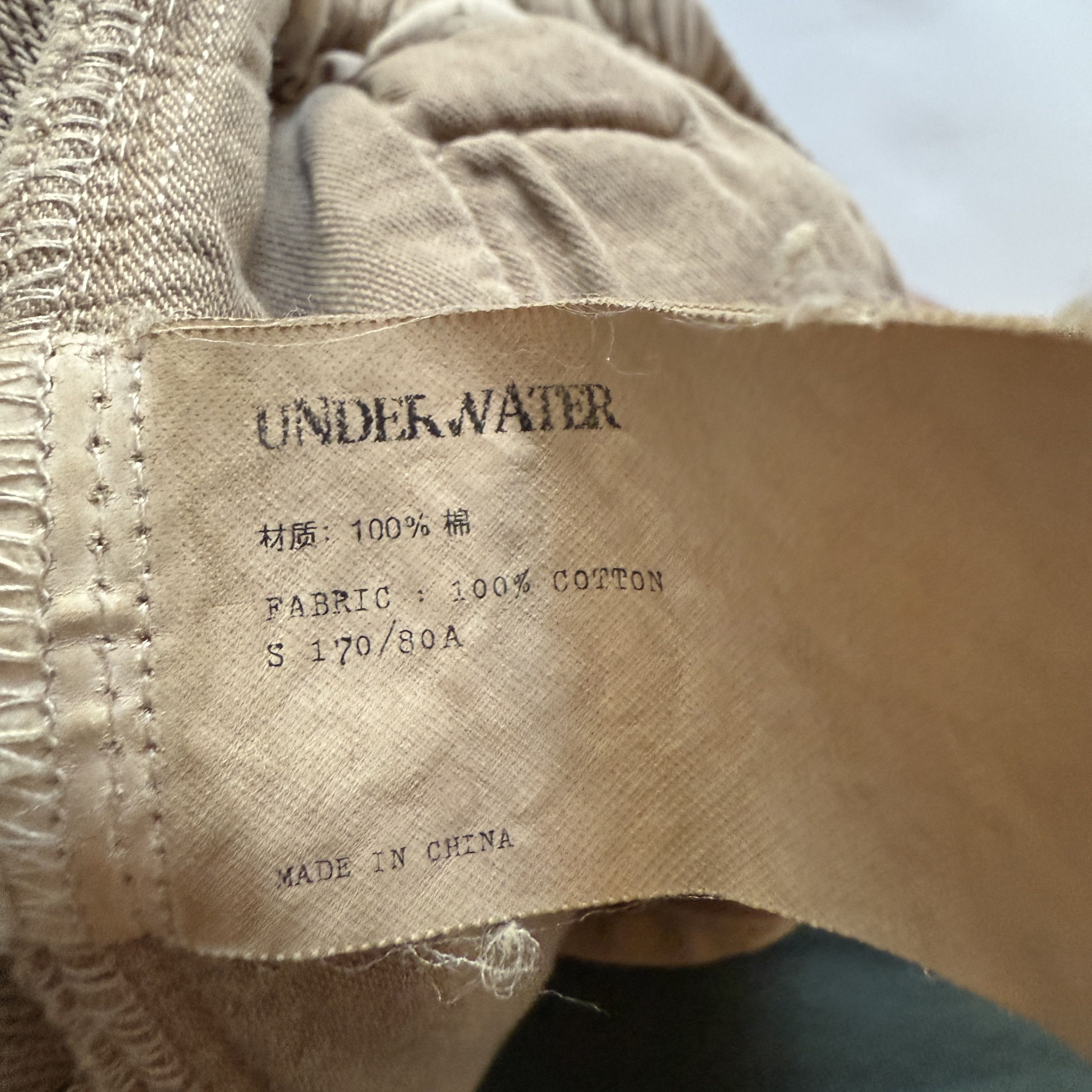 Designer UNDERWATER Projectisr Sweat Shorts RARE Japanese SMALL Size US 30 / EU 46 - 4 Thumbnail