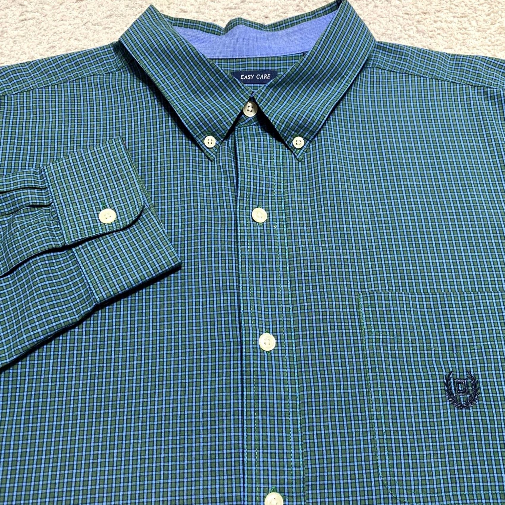 Chaps Chaps Ralph Lauren Mens XL Shirt Multicolor Plaid Check Long Sleeve Button-Down Shirt Size US XL / EU 56 / 4 - 5 Thumbnail