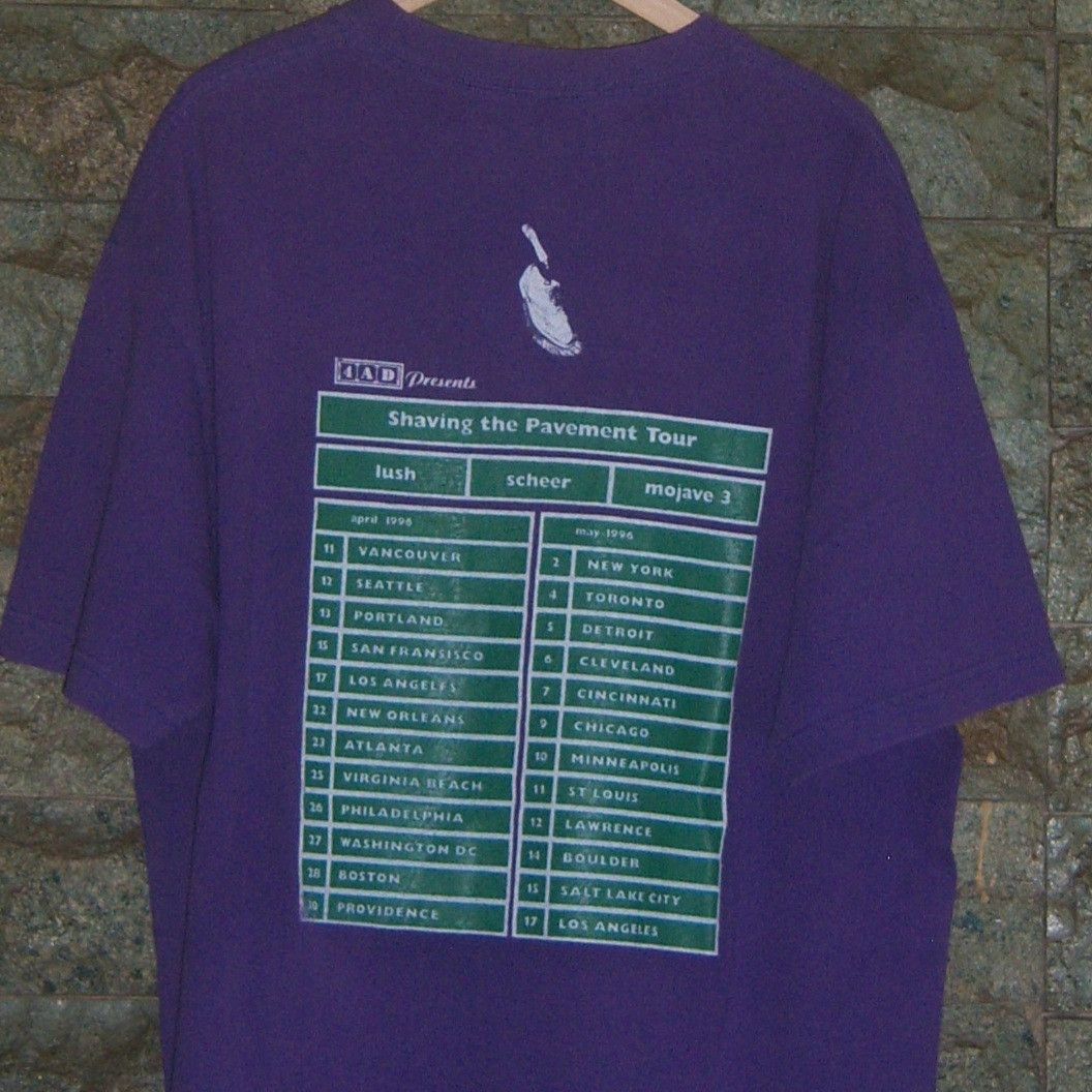 Band Tees × Vintage 1996 Lush Mojave 3 Scheer 4 Ad Shaving The Pavement Tour Size US M / EU 48-50 / 2 - 11 Thumbnail