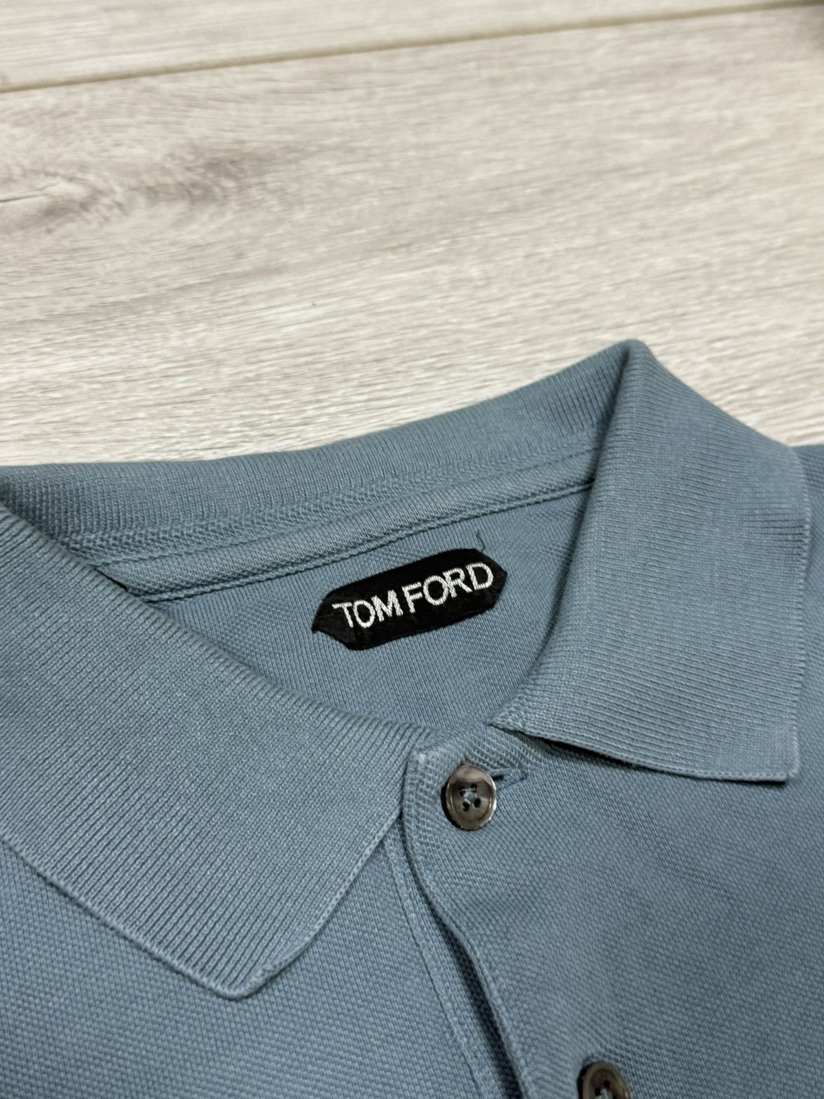 Tom Ford Tom Ford polo TF logo shirt tee Size US S / EU 44-46 / 1 - 3 Thumbnail