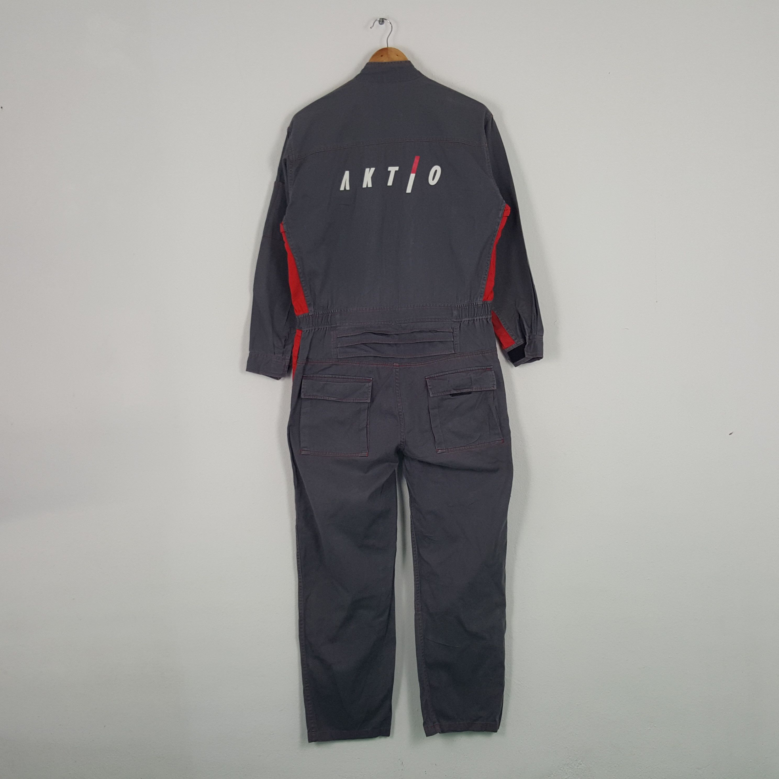 Japanese Brand × Vintage Vintage Aktlo Japanese Workwear Style Coverall Jacket Size US M / EU 48-50 / 2 - 1 Thumbnail