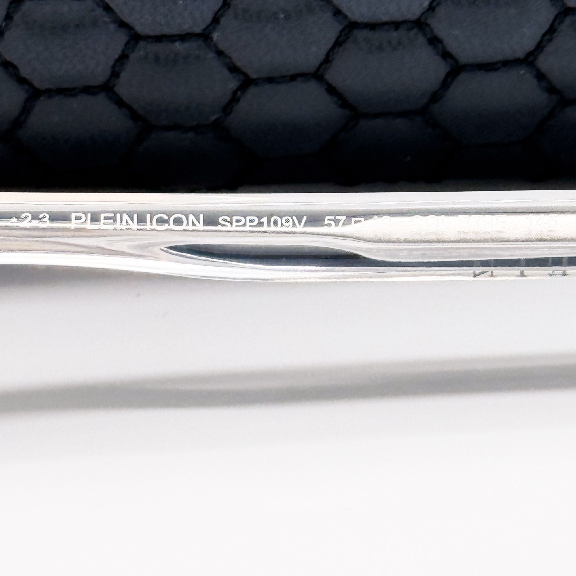 Philipp Plein NEW PHILIPP PLEIN SUNGLASSES SPP109V 79F SILVER MEN Size ONE SIZE - 8 Thumbnail