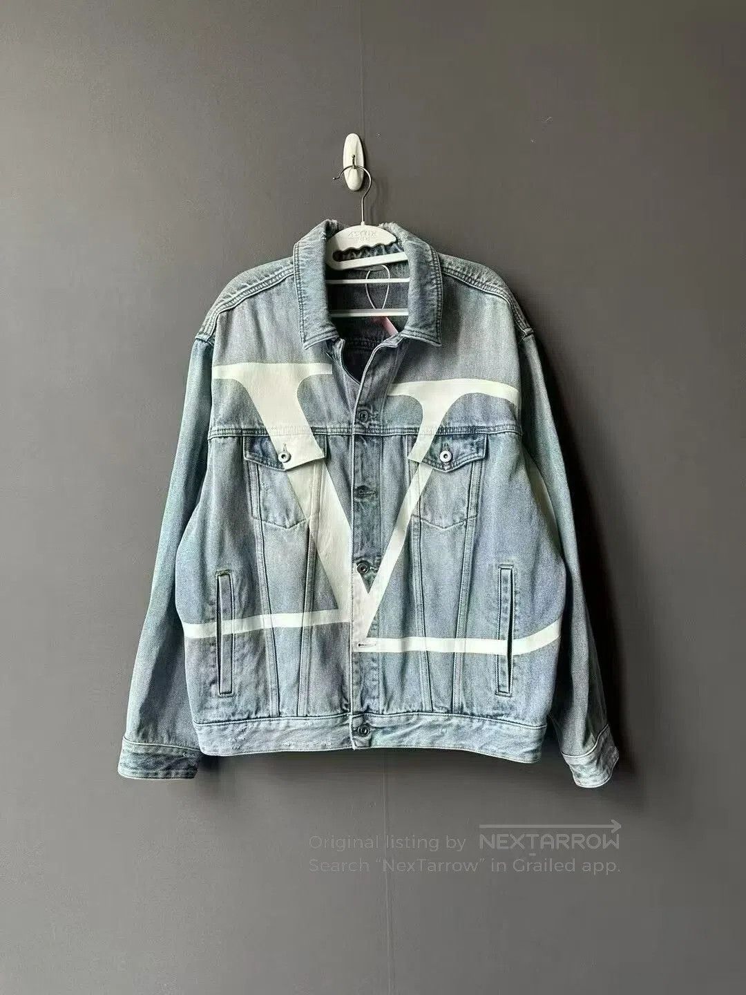 Valentino Valentino Denim Jacket. Size US M / EU 48-50 / 2 - 1 Thumbnail