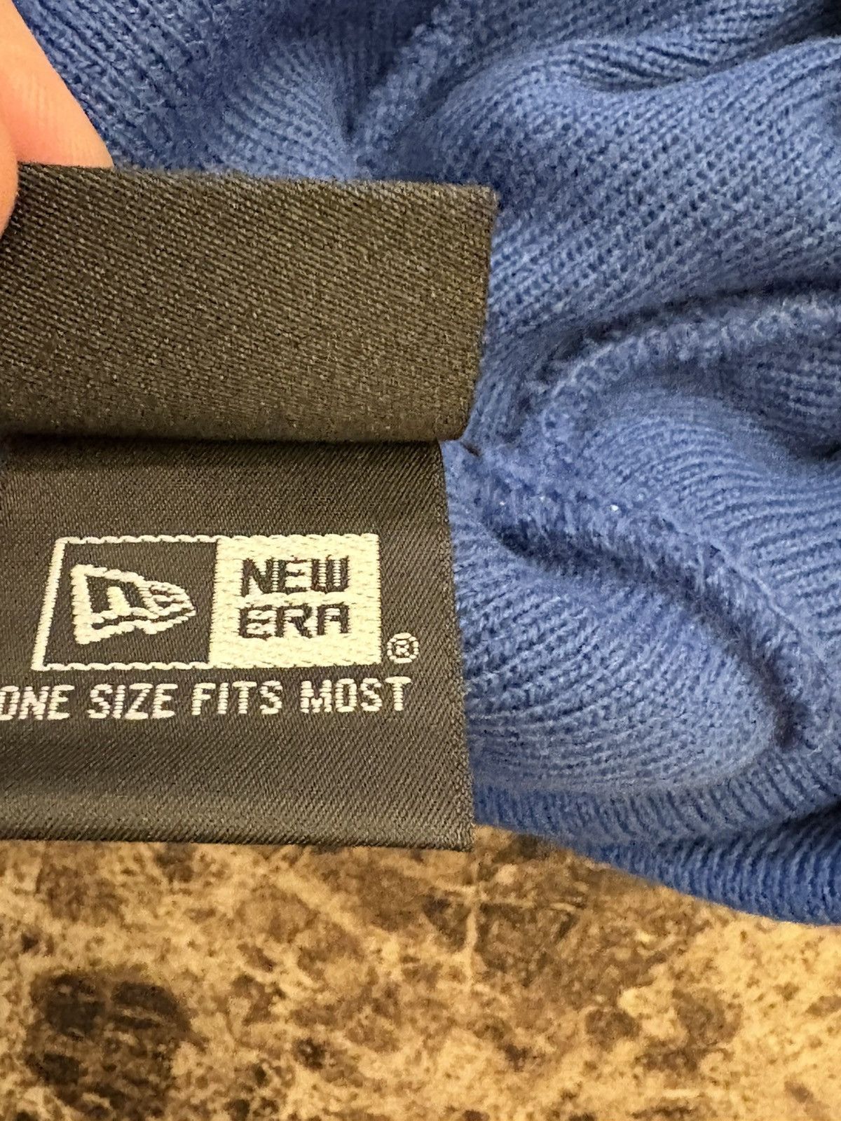 New Era × New York Yankees × Supreme NY yankees blue monogram beanie Size ONE SIZE - 3 Thumbnail
