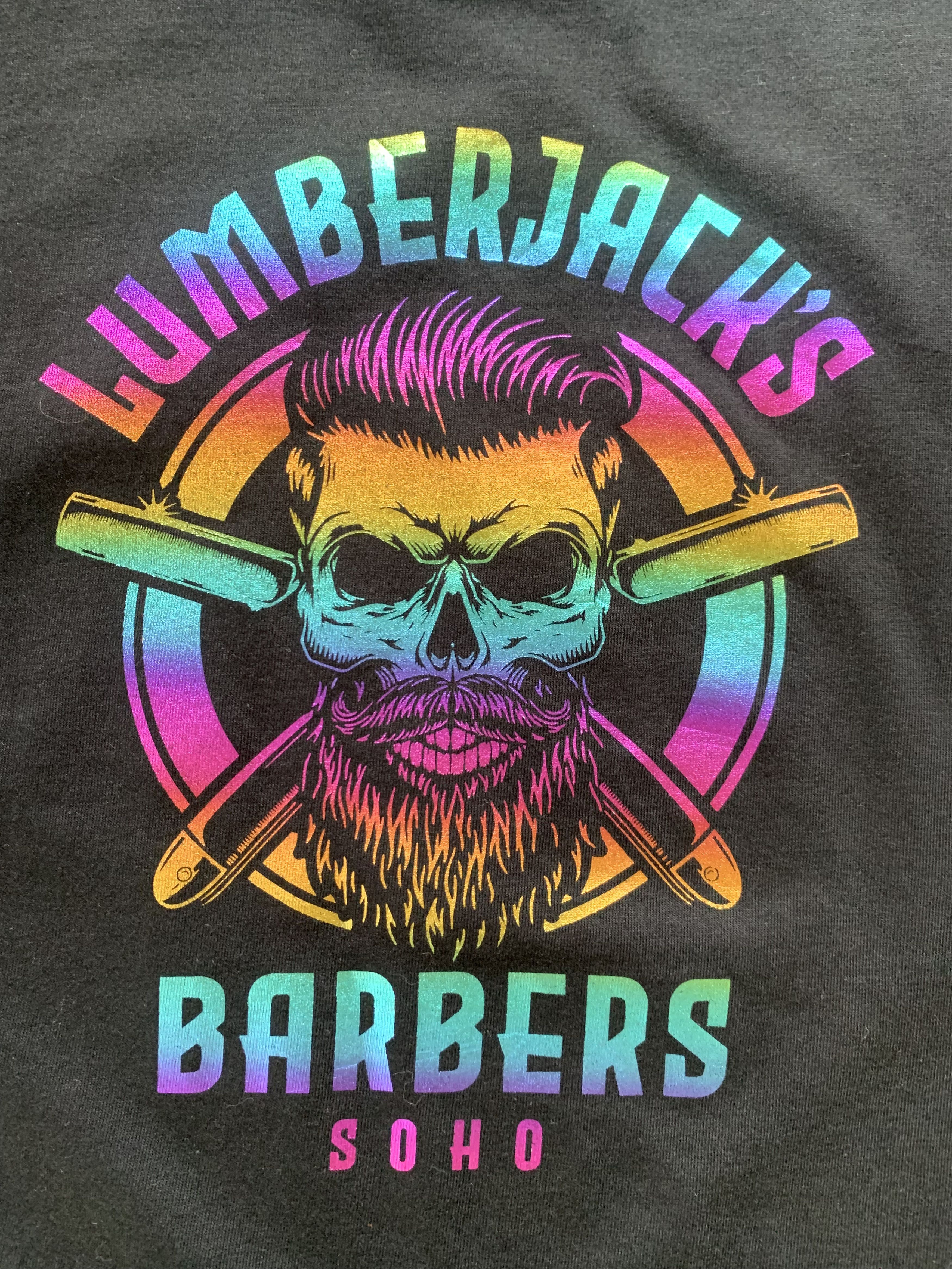 Gildan Gildan Lumberjack Black Multi Printed T Shirt Size US M / EU 48-50 / 2 - 6 Thumbnail