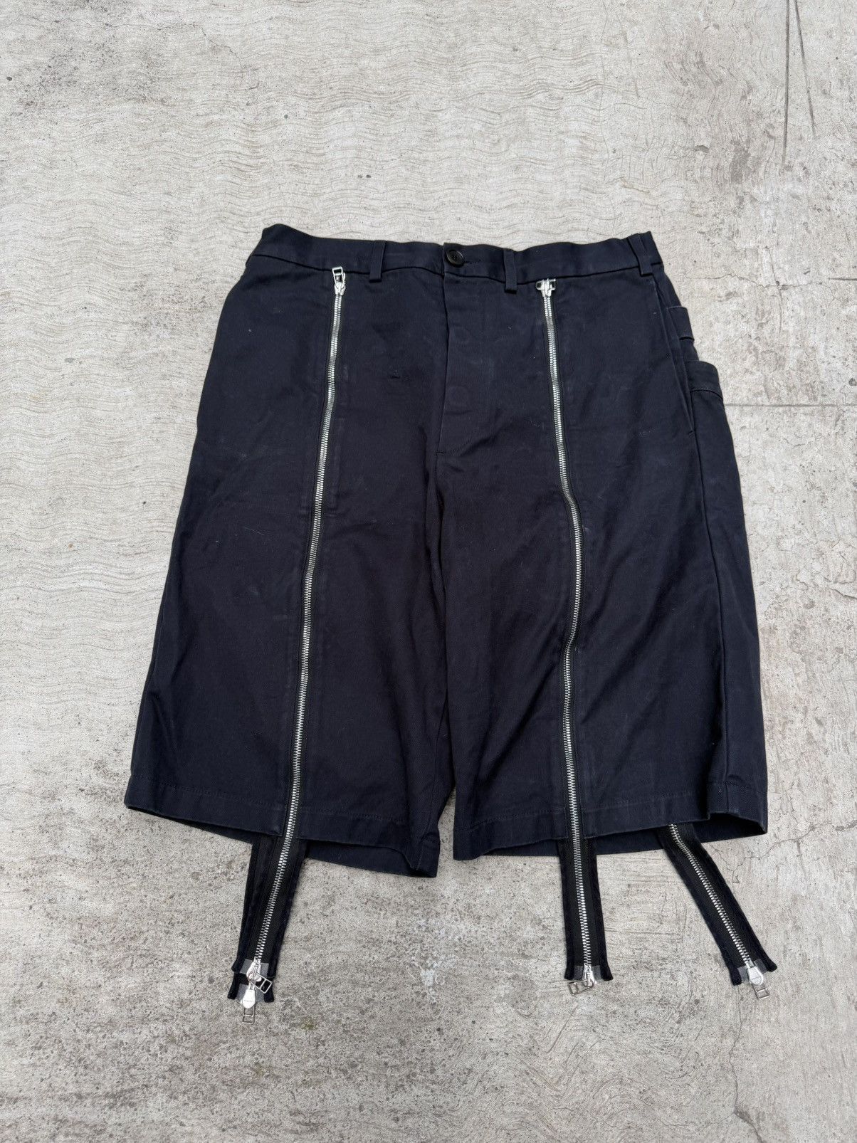 Hood By Air Hood By Air Triple Waistband Zip Camo Short | Grailed