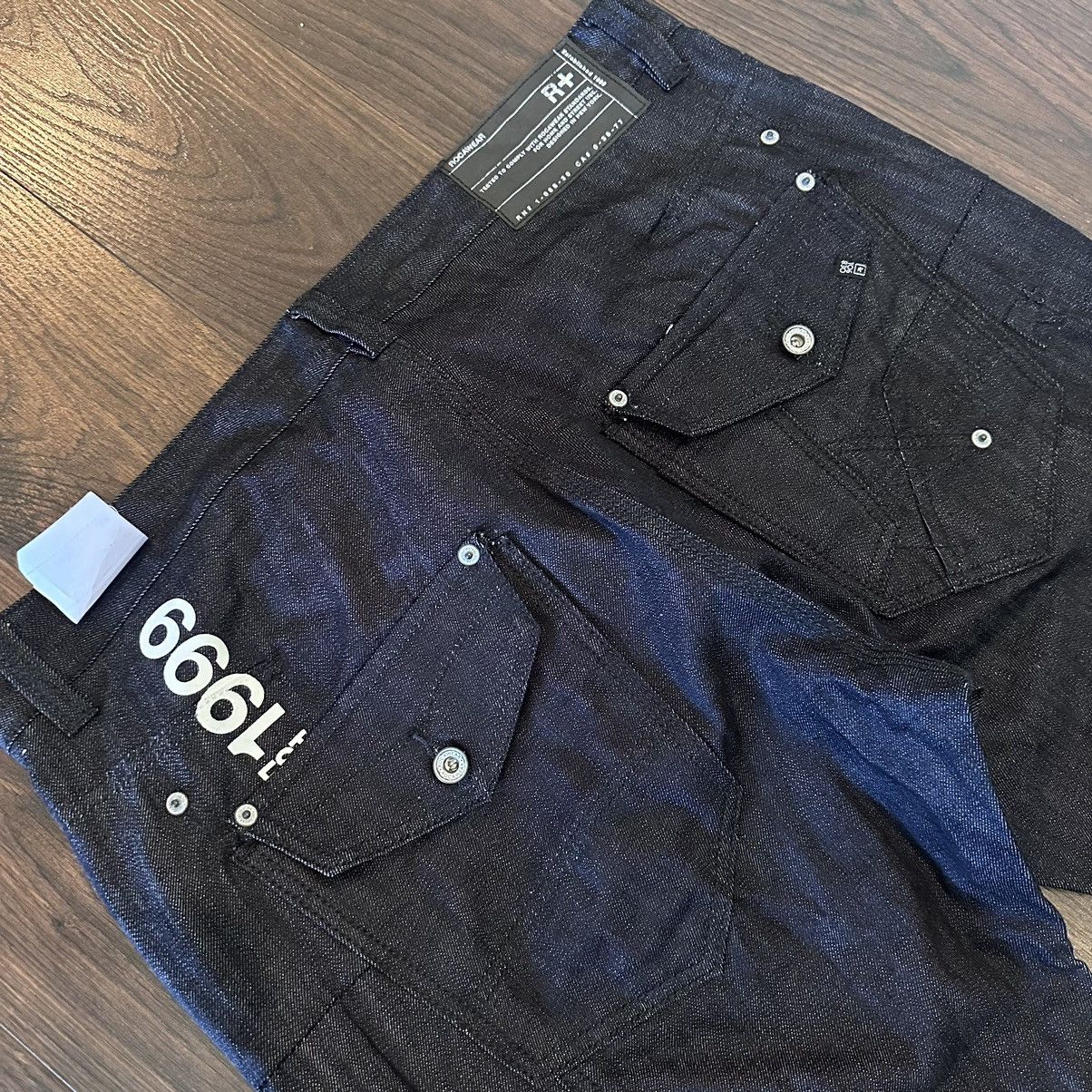 Rocawear Rocawear 38x33 black denim slim fit jeans Size US 38 / EU 54 - 8 Thumbnail